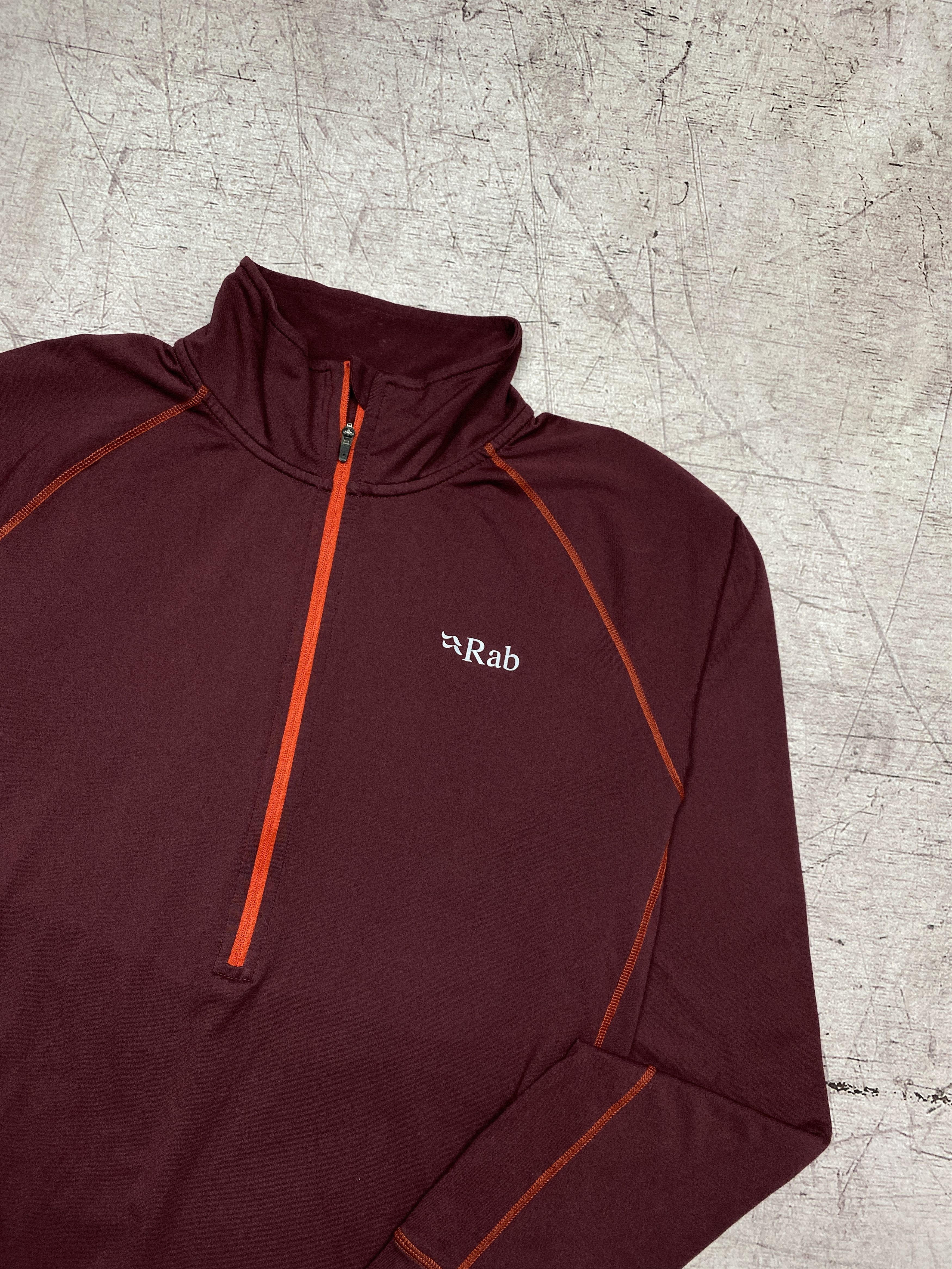 Rab × Vintage Rab Mens Outdoor 1\4 Zip Thermal Hoodie Size US M / EU 48-50 / 2 - 2 Thumbnail
