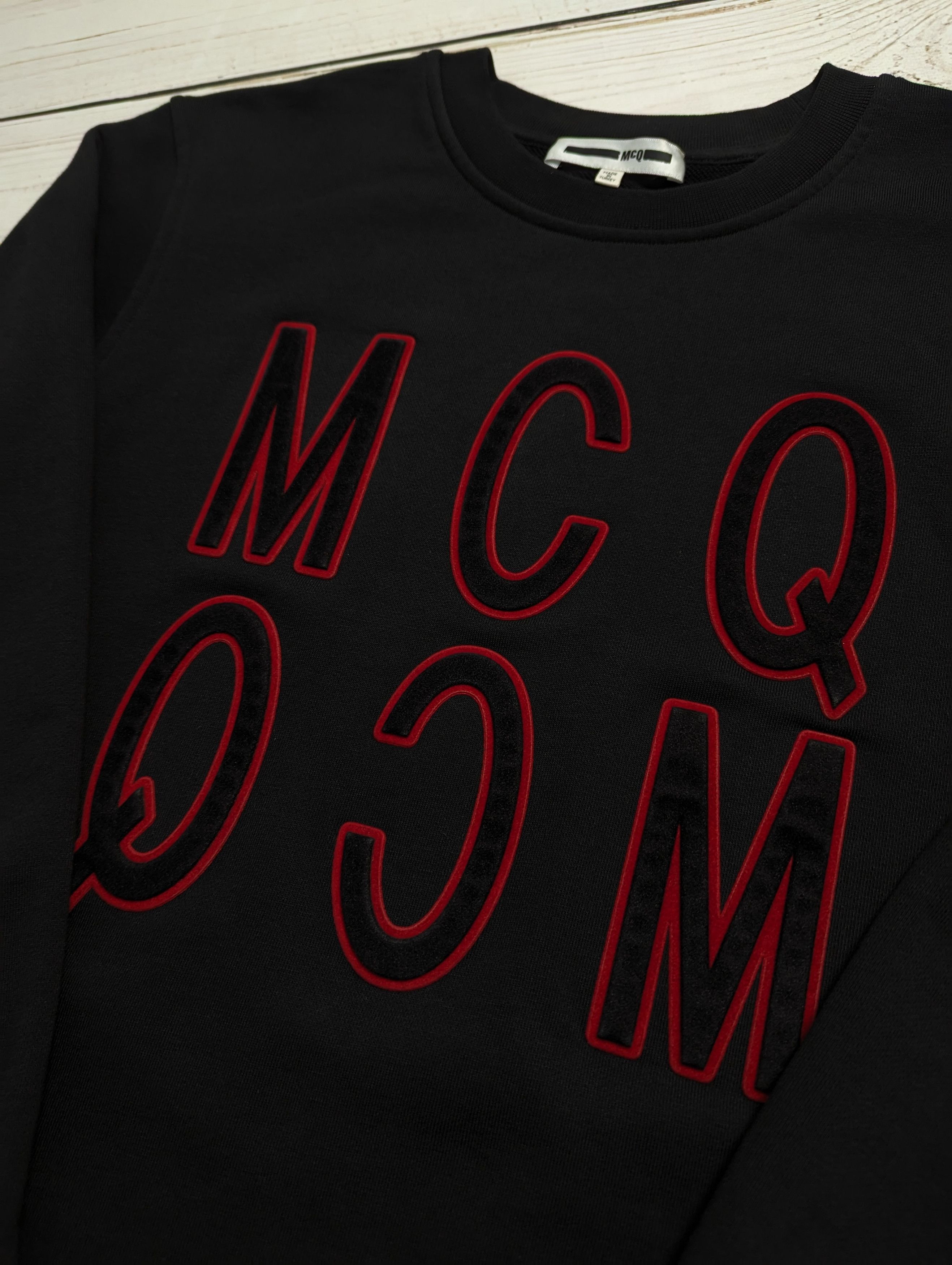 Alexander McQueen MCQ Alexander McQueen black sweatshirt unisex men women Size US L / EU 52-54 / 3 - 5 Thumbnail