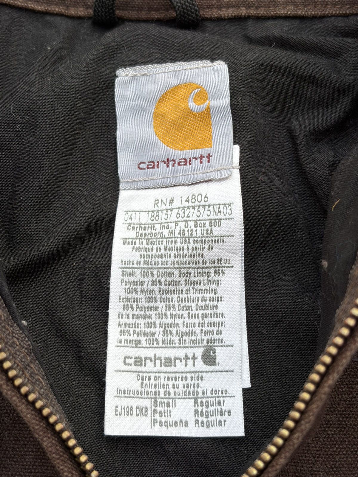 Carhartt Vintage 00s Carhartt Detroit Jacket EJ196DKB Size US S / EU 44-46 / 1 - 8 Thumbnail