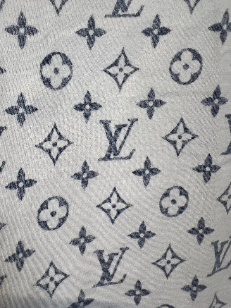 Louis Vuitton Louis Vuitton Old flower full logo chain short sleeve Size S / US 4 / IT 40 - 3 Thumbnail
