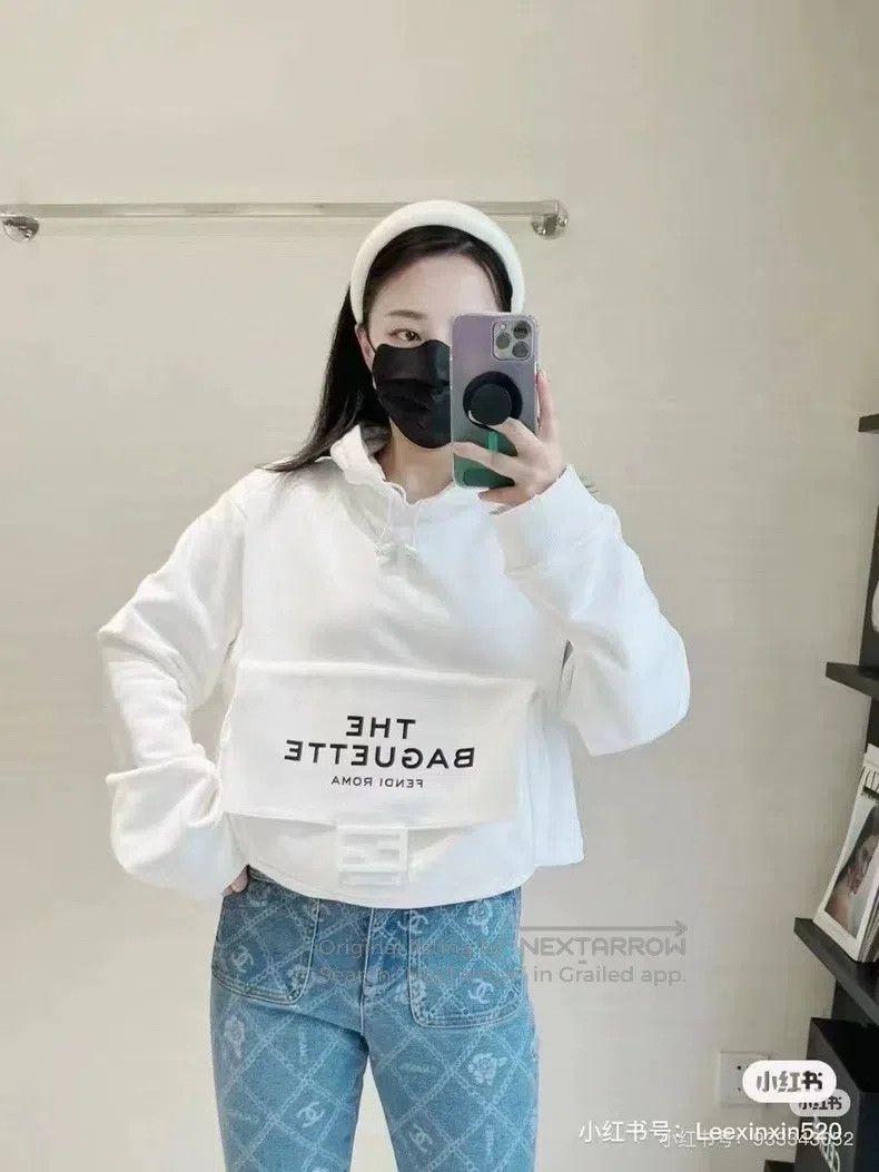 Fendi Fendi Collaboration Hoodie Size XS / US 0-2 / IT 36-38 - 7 Thumbnail
