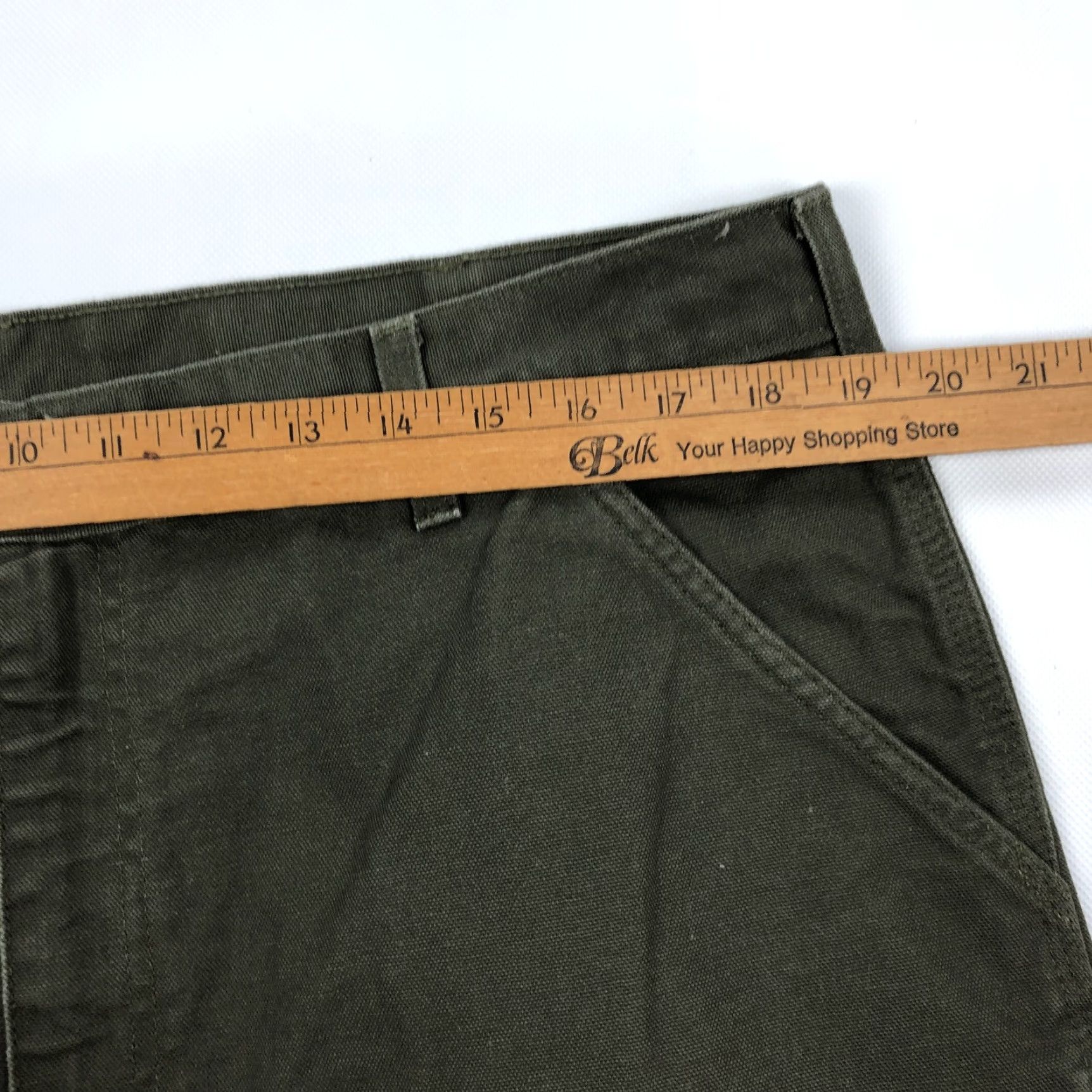 Carhartt VINTAGE Carhartt Pants Mens 38x34 Carpenter Green Dungaree 5-Pocket Cement? Size US 38 / EU 54 - 7 Thumbnail