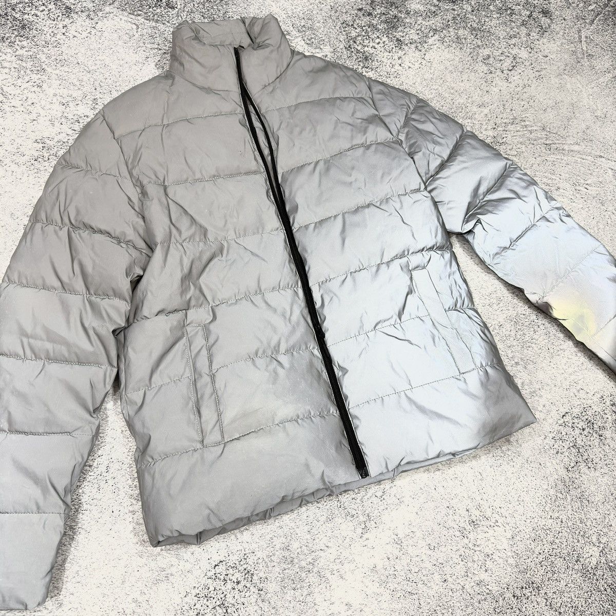 Designer Full Reflective Mens Jacket M size Size US M / EU 48-50 / 2 - 10 Thumbnail