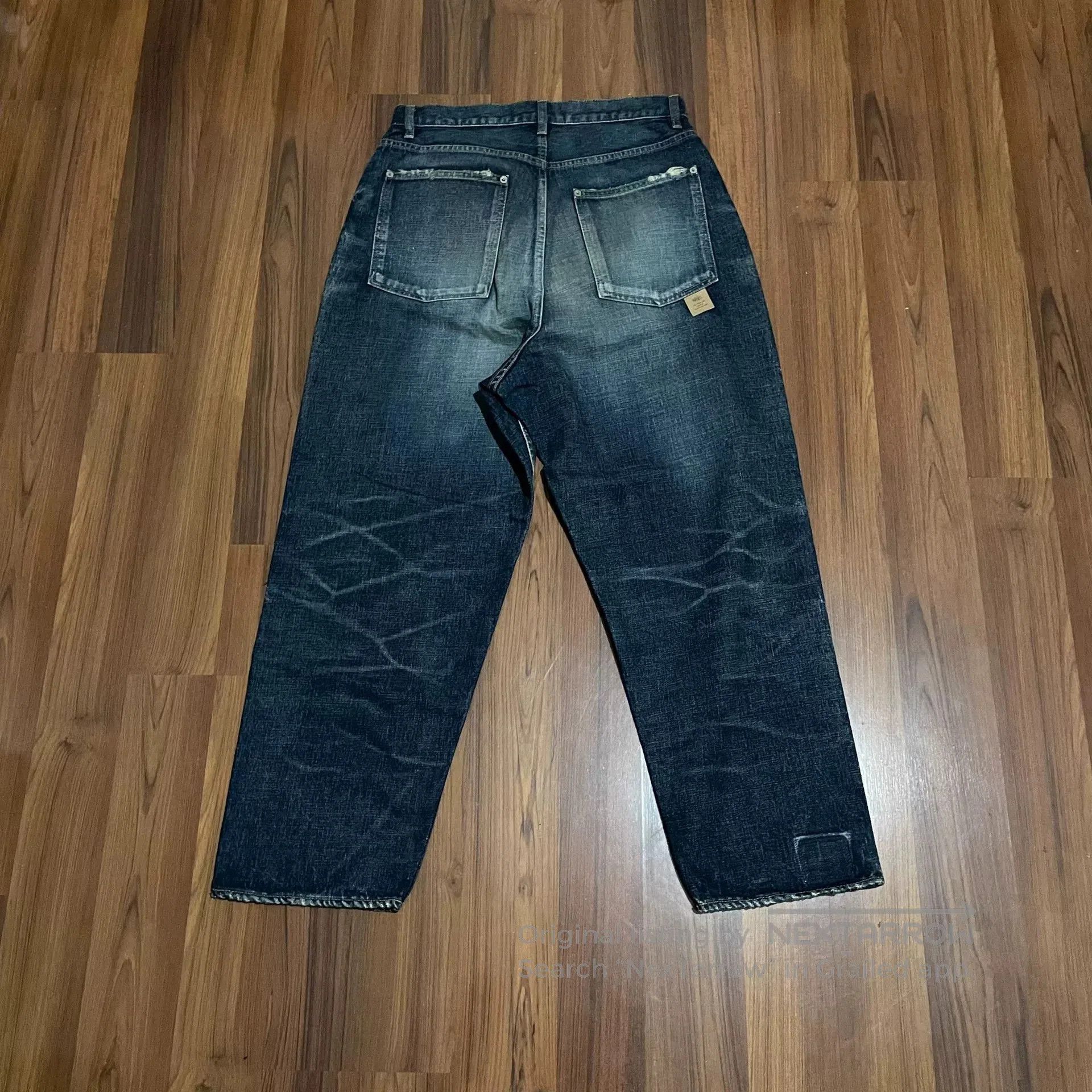 Madness MADNESS 21AW Ripped Baggy Jeans. Size US 30 / EU 46 - 2 Thumbnail