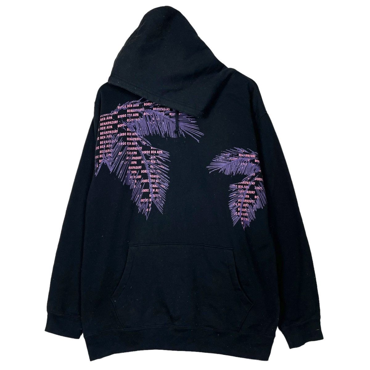 Japanese Brand 💥90s AIPA SURF HOODIE SWEATER Size US L / EU 52-54 / 3 - 1 Thumbnail
