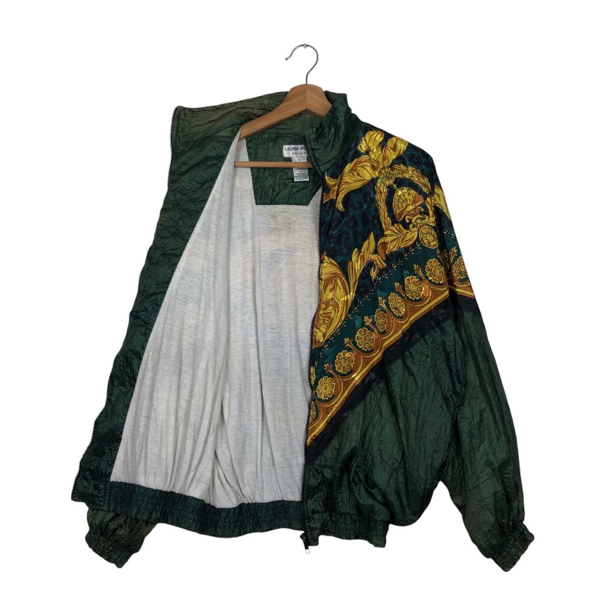 Japanese Brand 📌Vintage Bomber Jacket Lauren Brooke Petite Big Logo Size US M / EU 48-50 / 2 - 12 Thumbnail