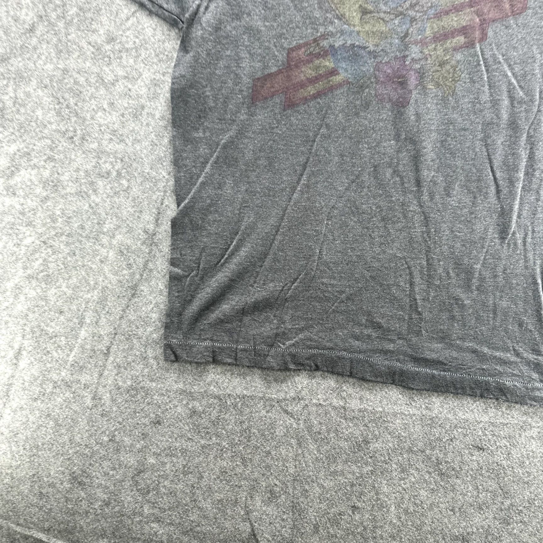 Other VINTAGE Surfer Shirt Mens Large Gray Graphic Print 90s Beach Tropical Crew Neck Short Sleeve Men Size US L / EU 52-54 / 3 - 5 Thumbnail