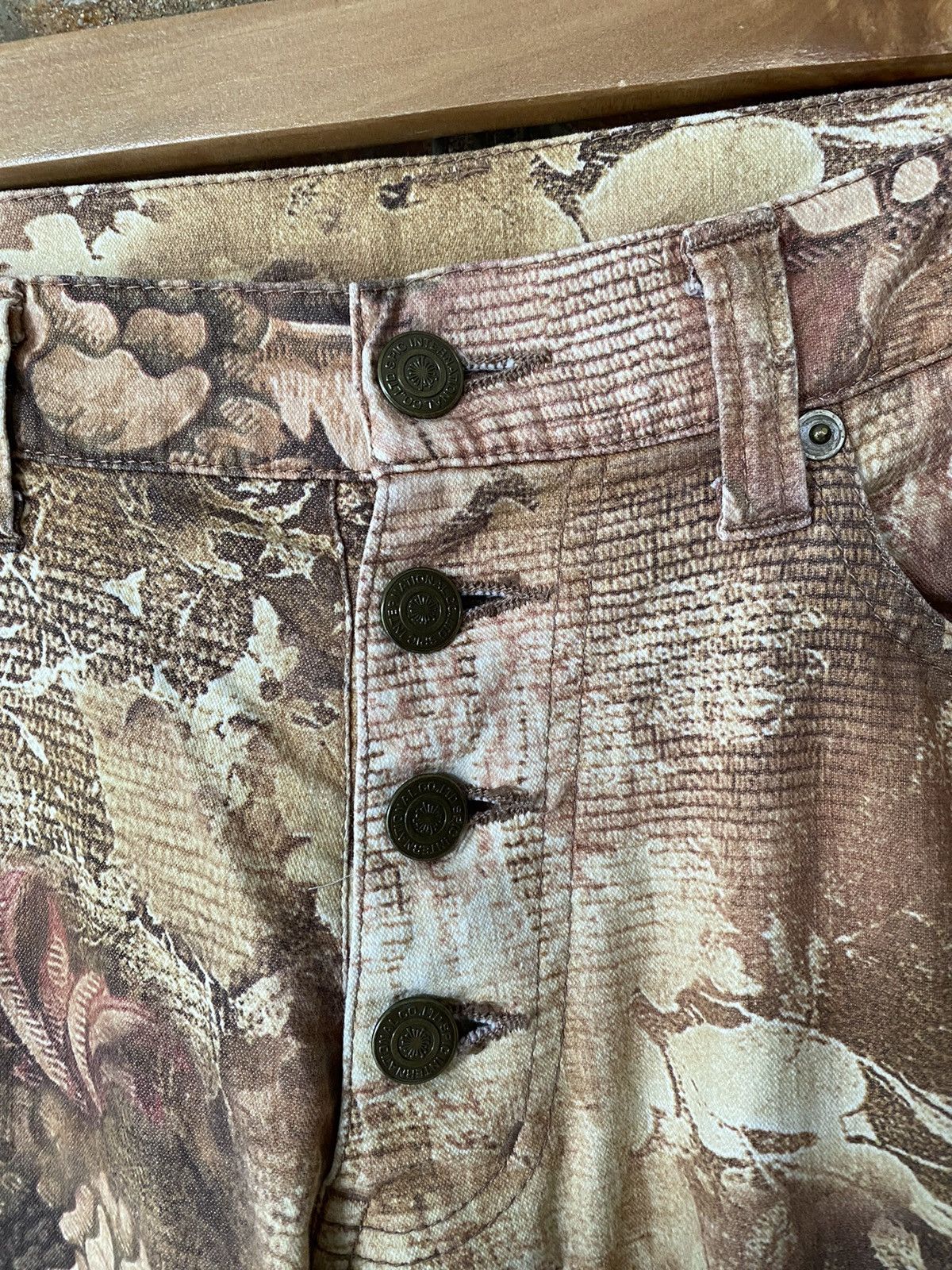 Tornado Mart Vtg Tornado Mart Floral Flare Pants Size US 32 / EU 48 - 10 Thumbnail