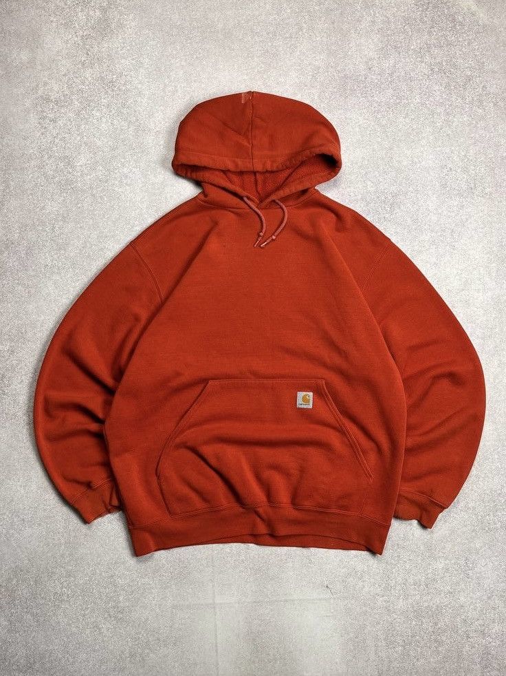 Carhartt Vintage Carhartt Distressed Boxy Hoodie Y2K XL Size US L / EU 52-54 / 3 - 1 Thumbnail