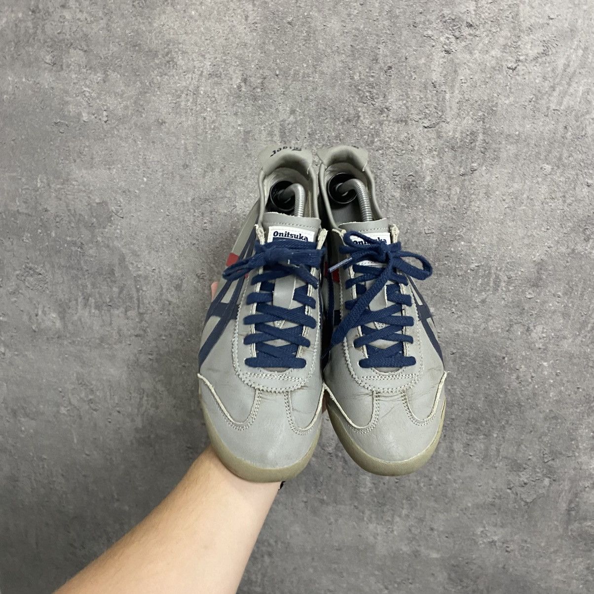 Asics Vintage Asics Onitsuka Tiger Mexico 66 Leather Sneakers Size US 8.5 / EU 41-42 - 3 Thumbnail