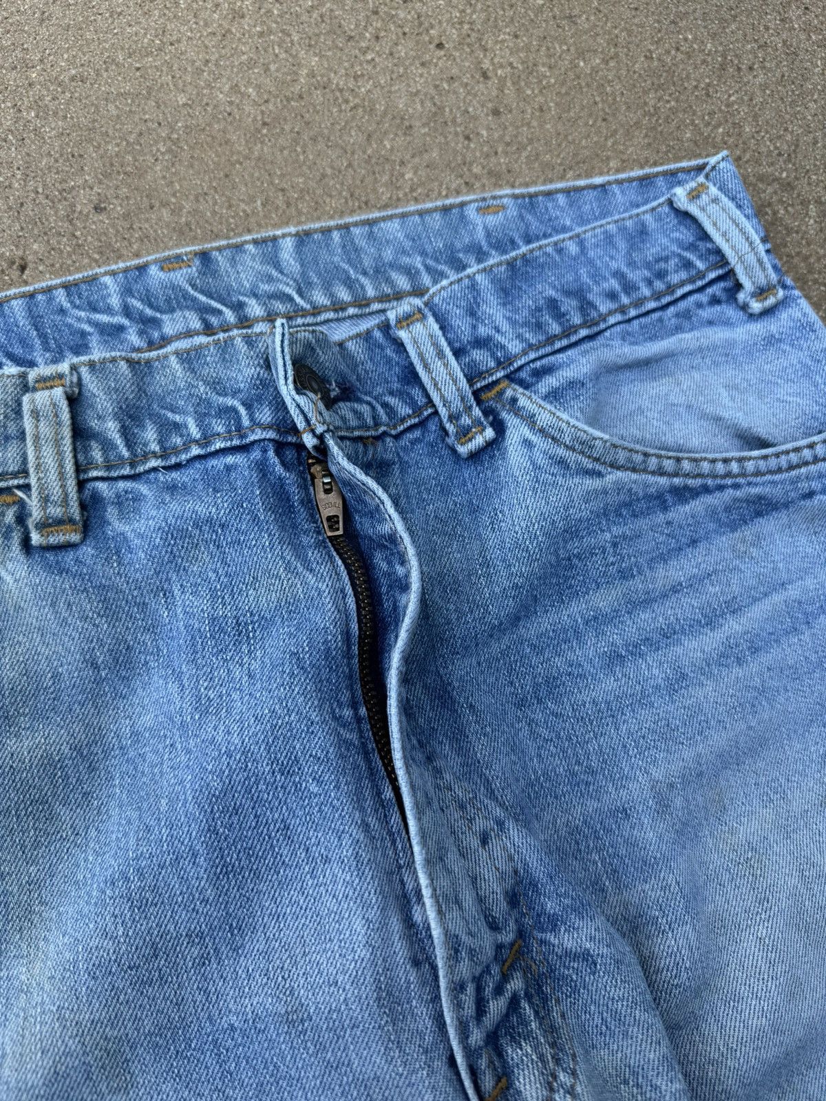 Levi's × Vintage Vtg 80’s Levi’s 646 Orange Tab Bellbottom Flare Jeans 34x31 Size US 34 / EU 50 - 5 Thumbnail