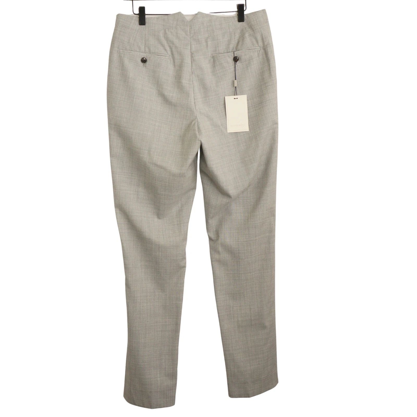 Suitsupply Men Suitsupply Suit Wool 120's Havana Patch Half Lined US38 Size 38R - 8 Thumbnail