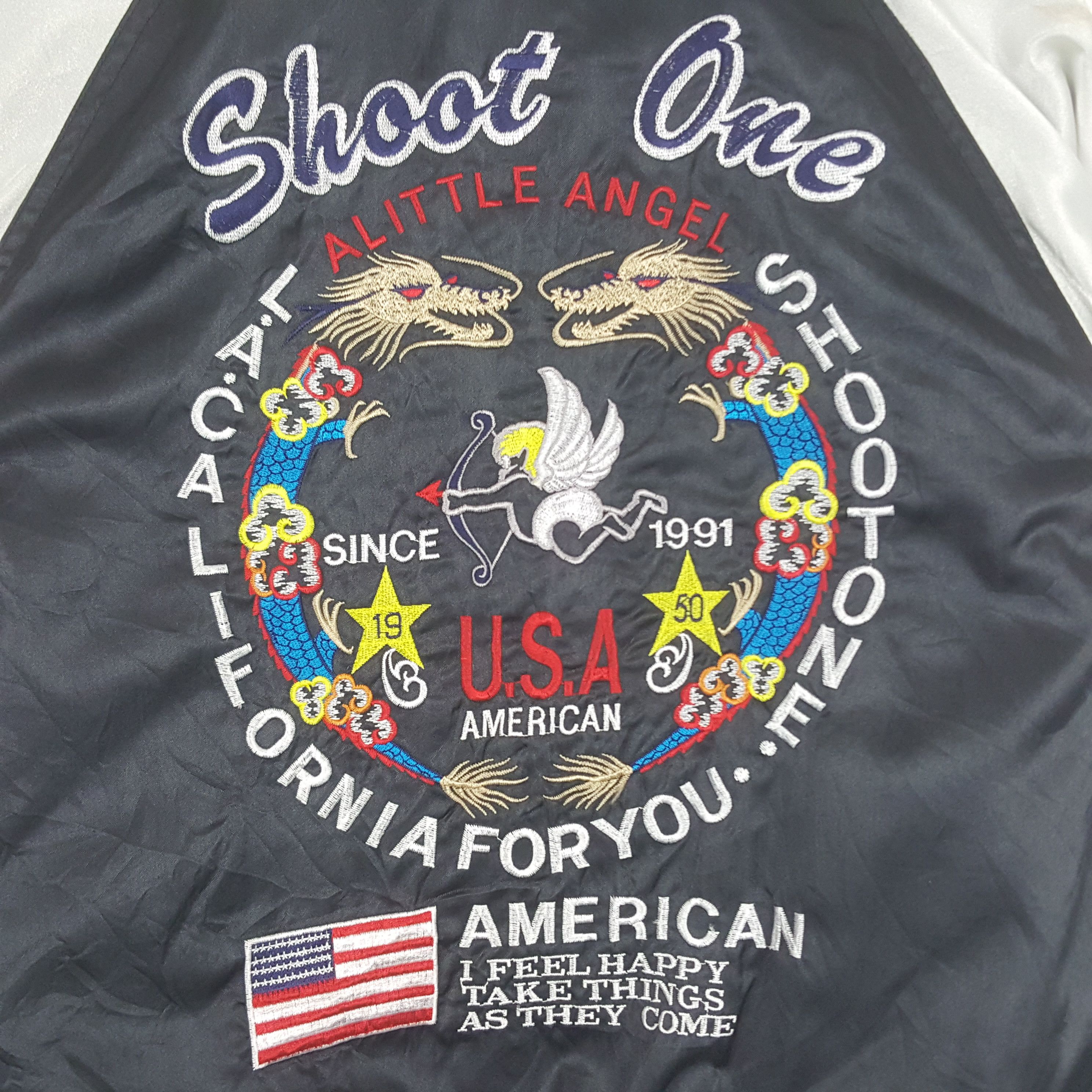 Other Vintage Shoot One American Sukajan Jacket C291N24 Size US M / EU 48-50 / 2 - 2 Thumbnail