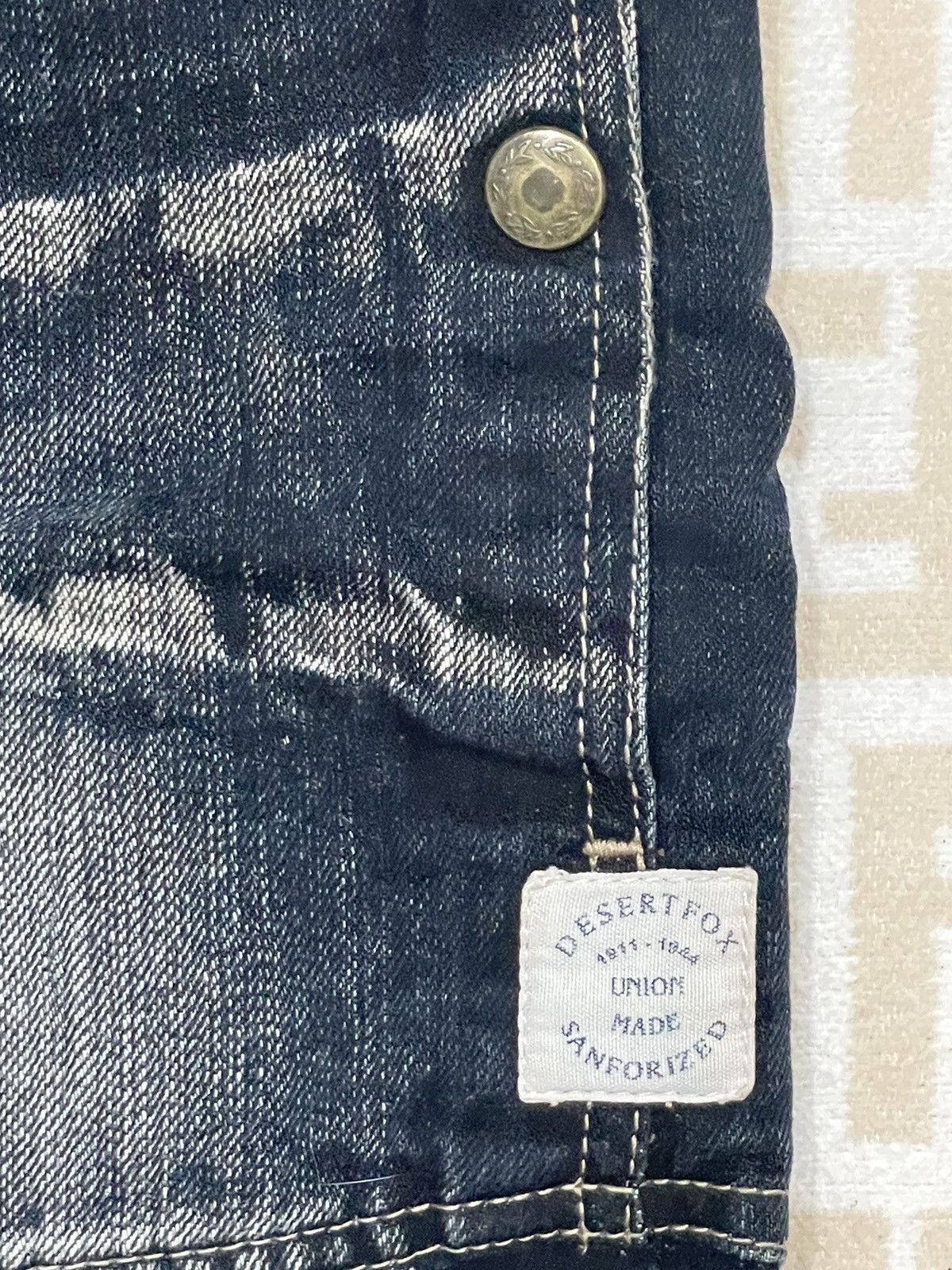PPFM Ppfm Desert Fox Denim Buckle Back Size US 32 / EU 48 - 4 Thumbnail