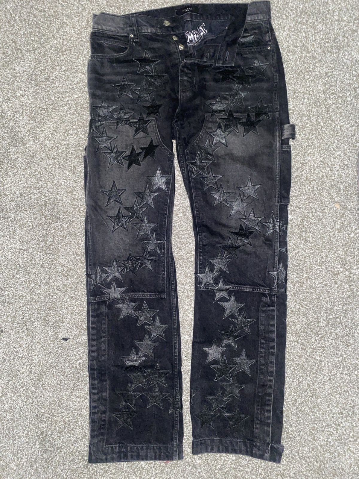 Amiri Amiri Chemist Stars Cargo Jeans Size US 32 / EU 48 - 7 Thumbnail