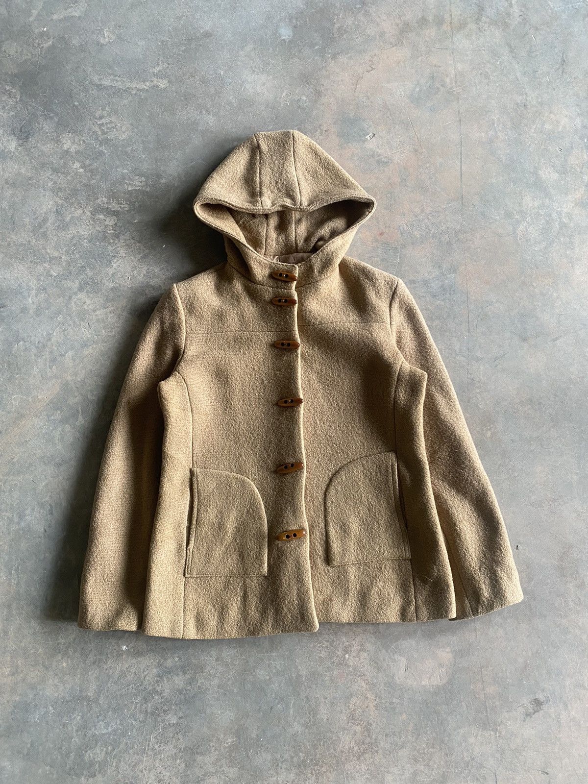 Japanese Brand × Le Grande Bleu (L.G.B.) × Vintage BLEU CLUB ITALY DUFFLE PARKA JACKET WINTER Size M / US 6-8 / IT 42-44 - 2 Thumbnail