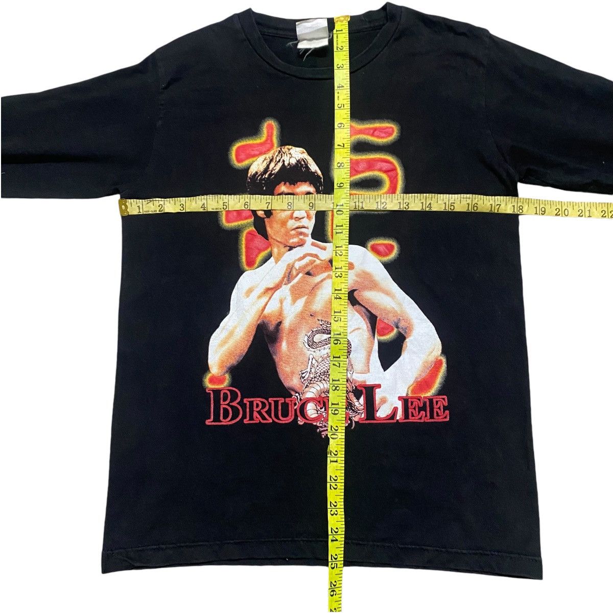 Vintage BRUCE LEE Shirt Longsleeve Size US S / EU 44-46 / 1 - 10 Thumbnail