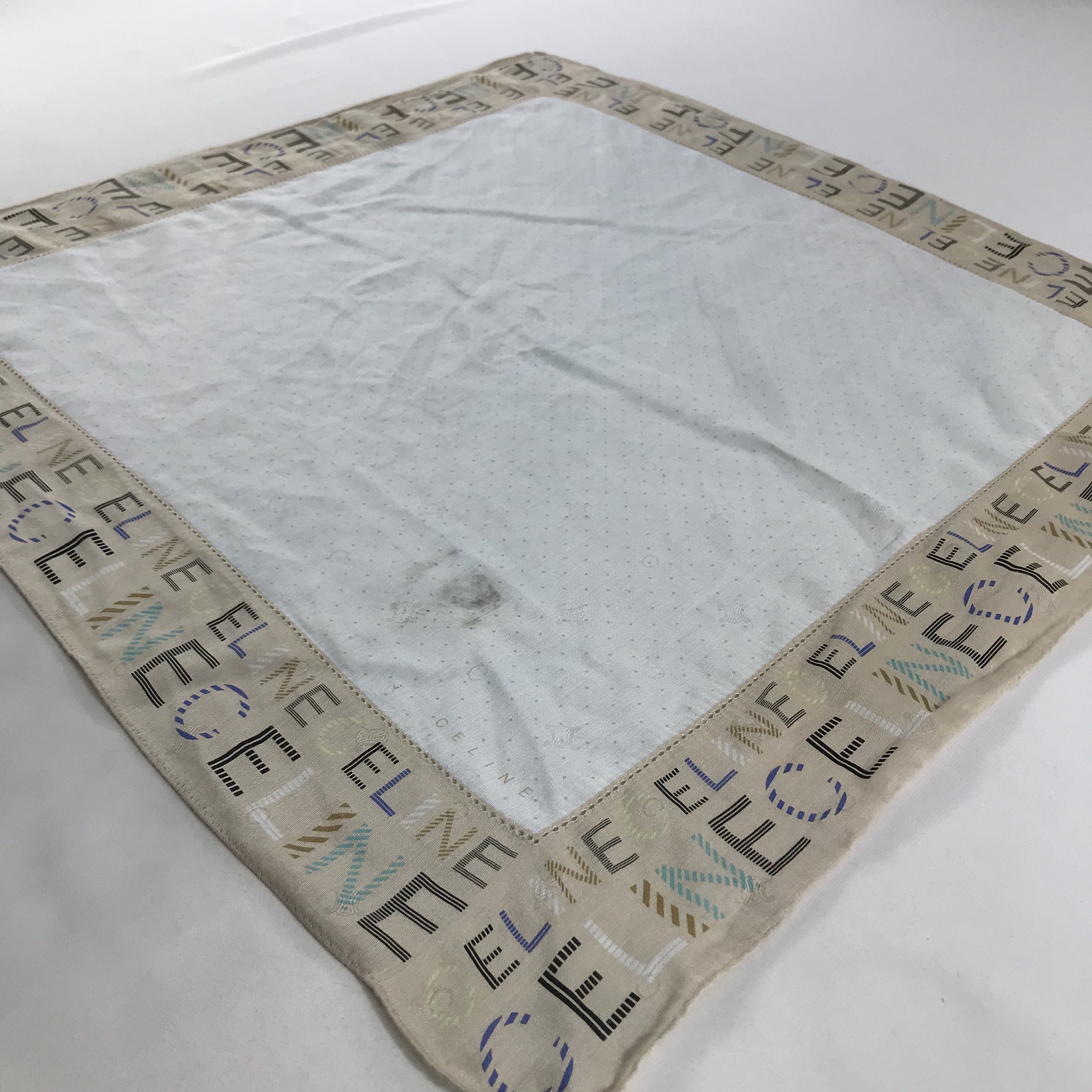 Celine × Vintage Celine Bandana / Handkerchief / Neckerchief - S1691 Size ONE SIZE - 2 Thumbnail