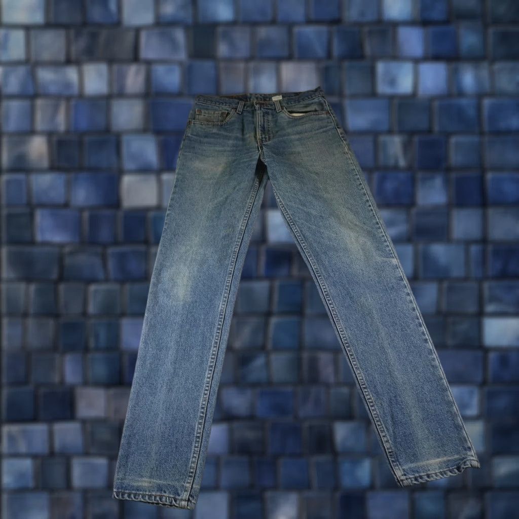 Levi's VINTAGE Levi's 512 Jeans Men 32x34 Blue Slim Fit Tapered Leg Denim Made USA 90s Size US 32 / EU 48 - 1 Thumbnail