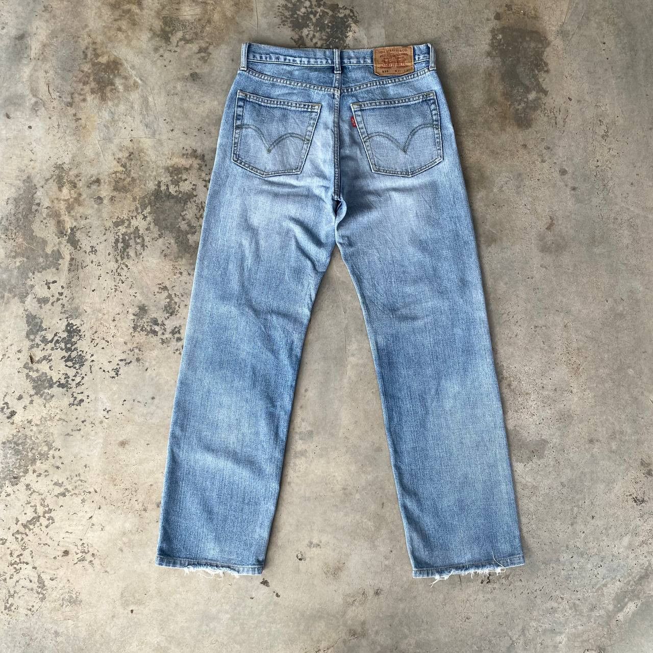 Levi's VINTAGE LEVIS DENIM LOT 533 DISTRESSED JEAN LIGHTWASH Size US 30 / EU 46 - 7 Thumbnail
