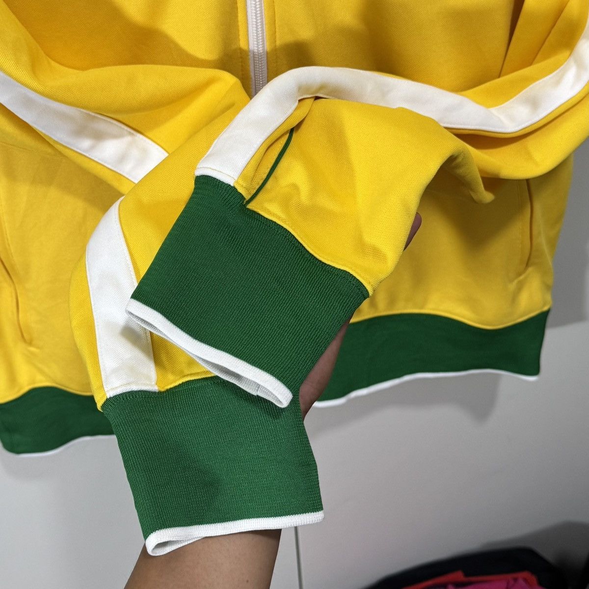 Nike × Vintage Nike Tracktop Tim Football National Brasil 2010 vintage Size US L / EU 52-54 / 3 - 9 Thumbnail
