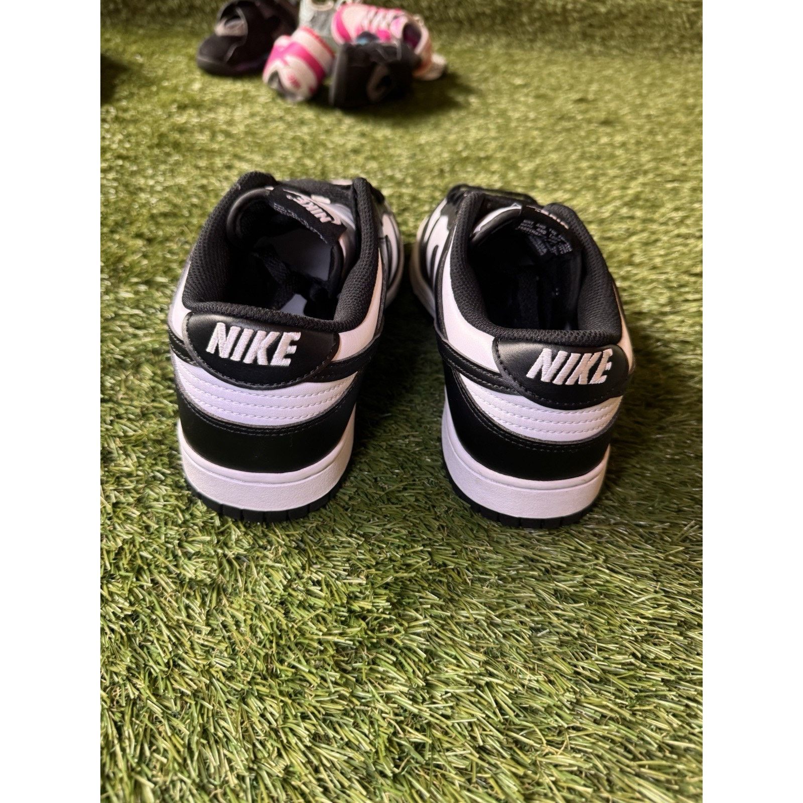 Nike Nike Dunk Low Black White Size 10 Size US 10 / EU 43 - 4 Thumbnail