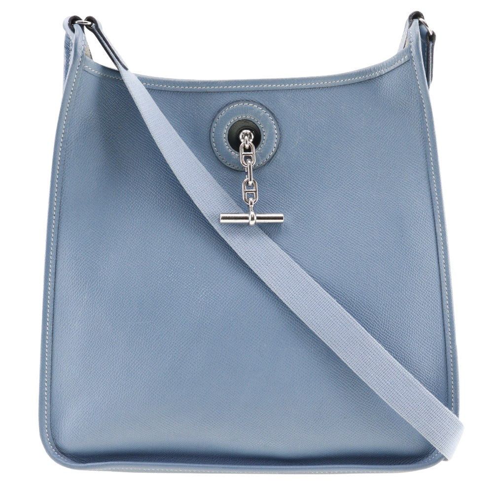image of Hermes Vespa Shoulder Bag in Blue, Women's