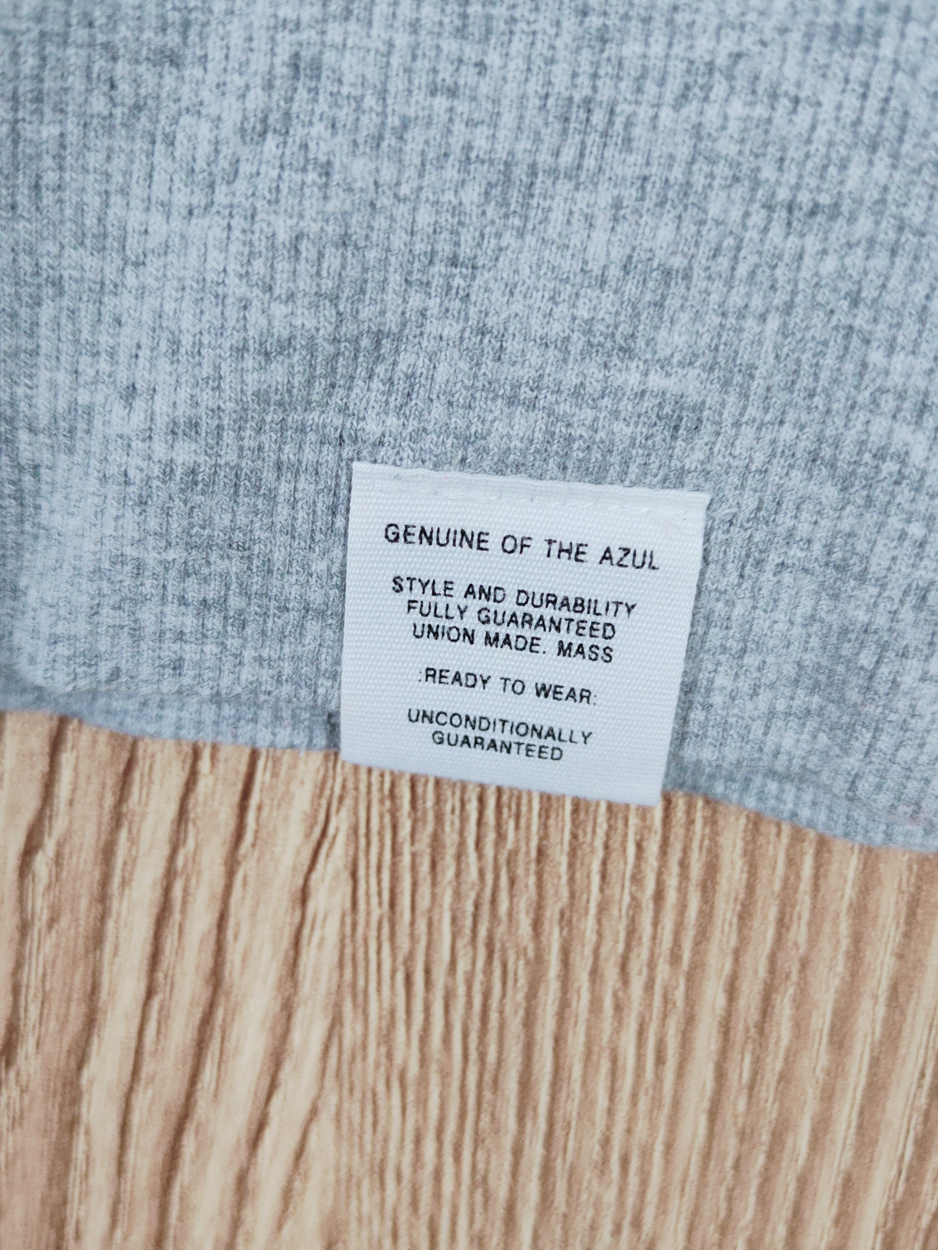 Japanese Brand × MOUSSY × Vintage Azul by Moussy Gray Sweatshirts #W418 Size M / US 6-8 / IT 42-44 - 7 Thumbnail