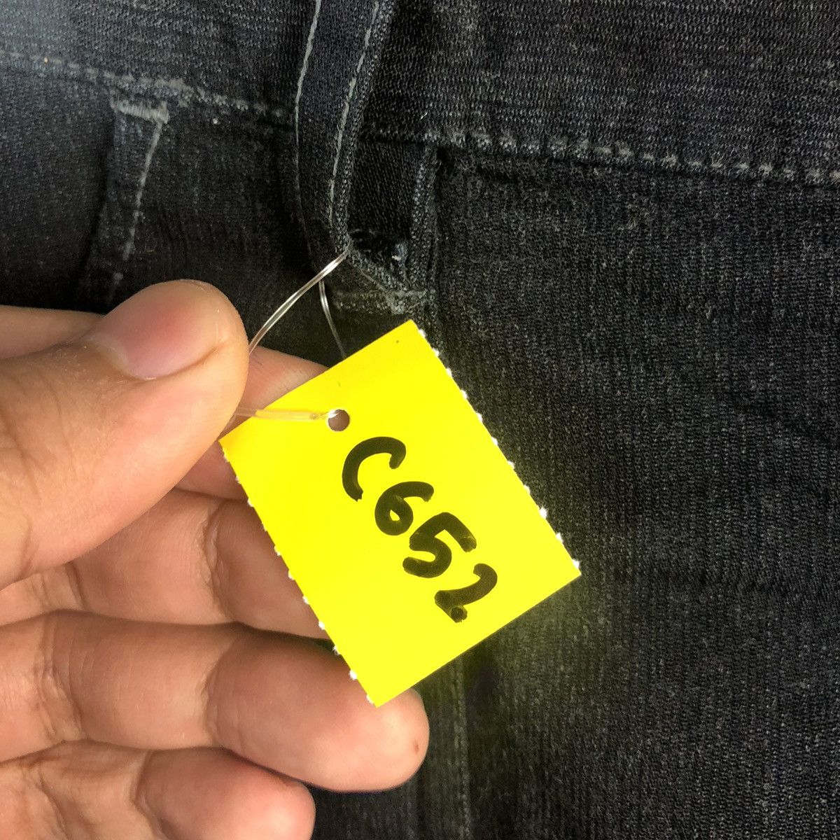 HARE DL Hare Dark Blue utility Cargo Multipocket Pants #C652 Size US 31 - 11 Thumbnail