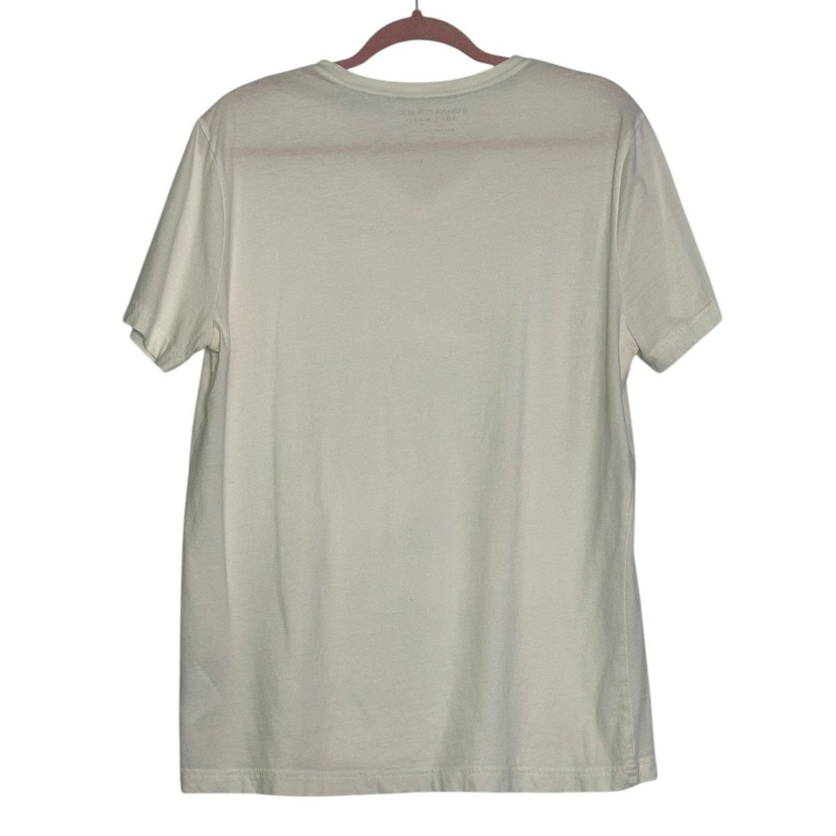Banana Republic Banana Republic Soft Wash white short sleeves t shirt size l Size US L / EU 52-54 / 3 - 6 Thumbnail