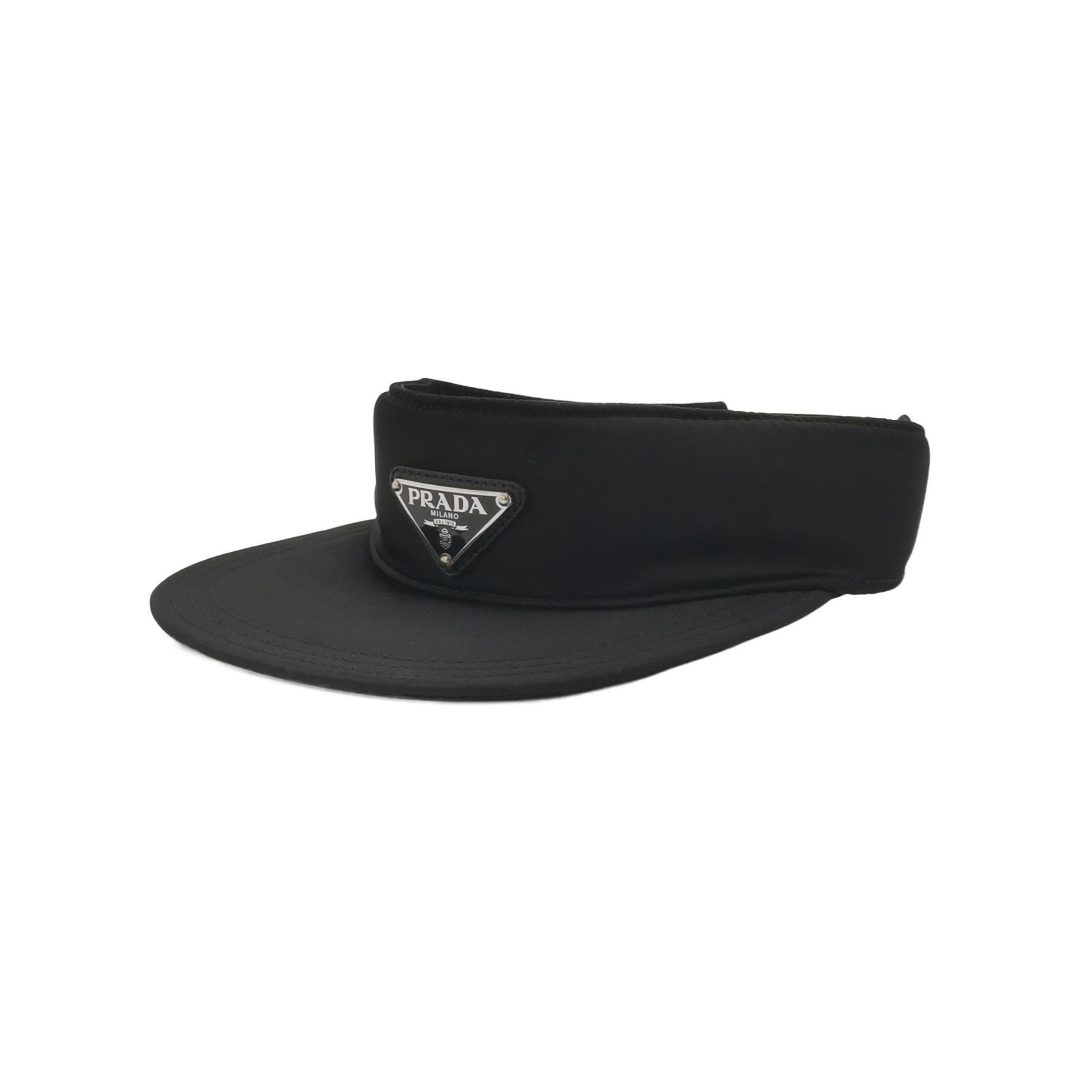 Prada Prada Logo Nylon Visor Size M Size ONE SIZE - 1 Thumbnail