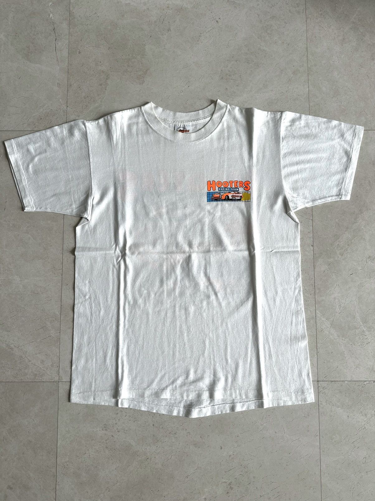 Vintage Hooters Racing Team T-Shirt Size US L / EU 52-54 / 3 - 3 Thumbnail