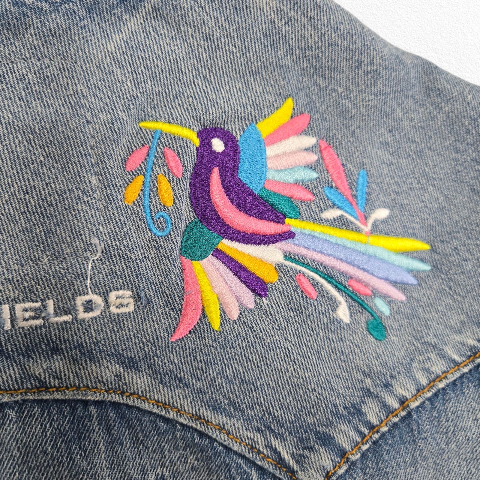 Imogene + Willie Imogene + Willie x Rodan + Fields Denim Western Vest Small Size S / US 4 / IT 40 - 7 Thumbnail