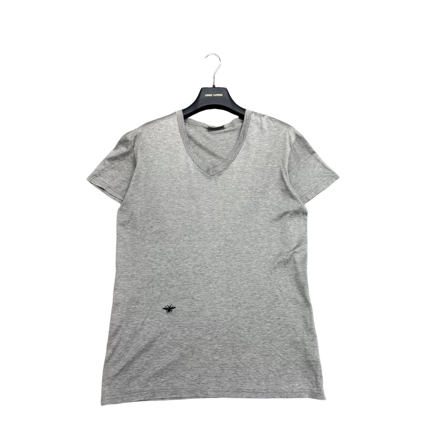 Dior Dior Bee Embroidery V-Neck T-Shirt Size S Size US S / EU 44-46 / 1 - 1 Thumbnail