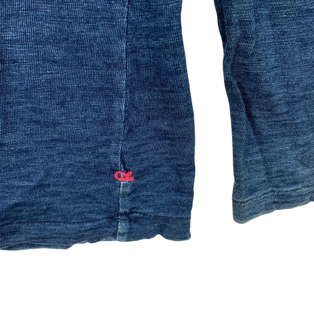 45rpm Vintage 45RPM STUDIO JAPAN Natural Pure Indigo Jacket Boro Size US XS / EU 42 / 0 - 7 Thumbnail