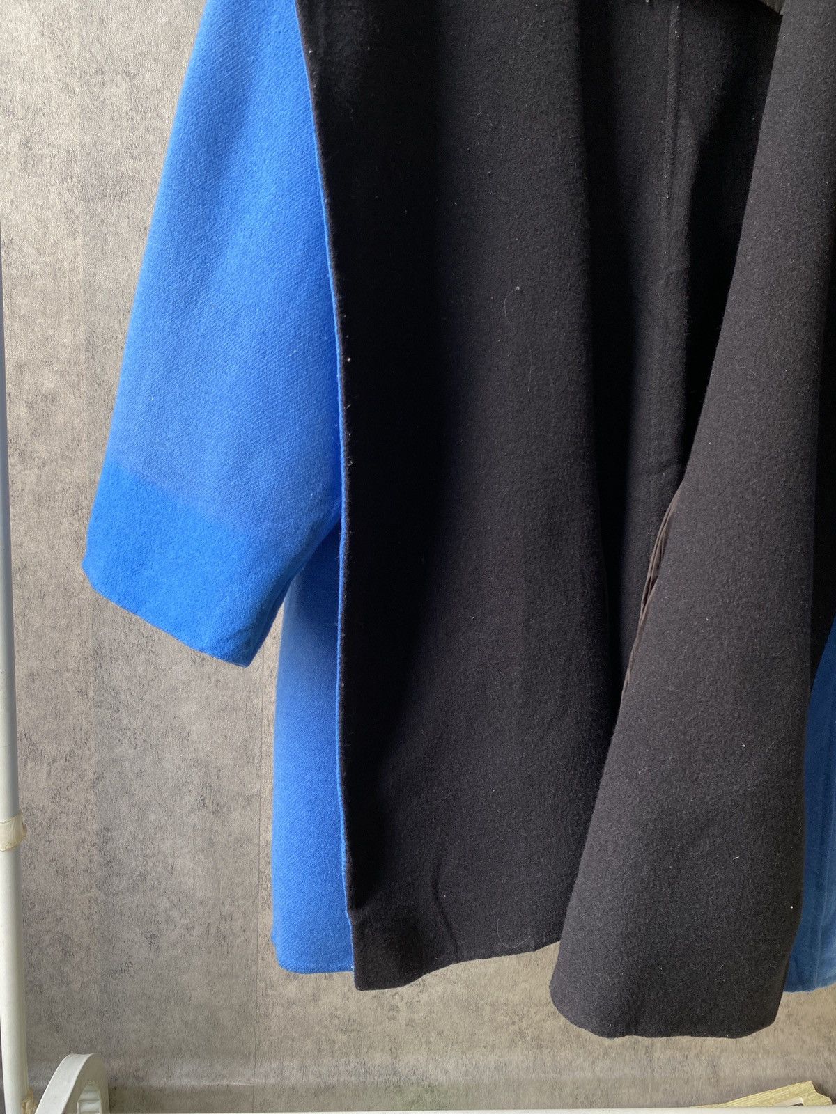 Yves Saint Laurent Vintage 90s Yves Saint Laurent Cloak Cape Wool Jacket Size XXL / US 16-18 / IT 52-54 - 5 Thumbnail
