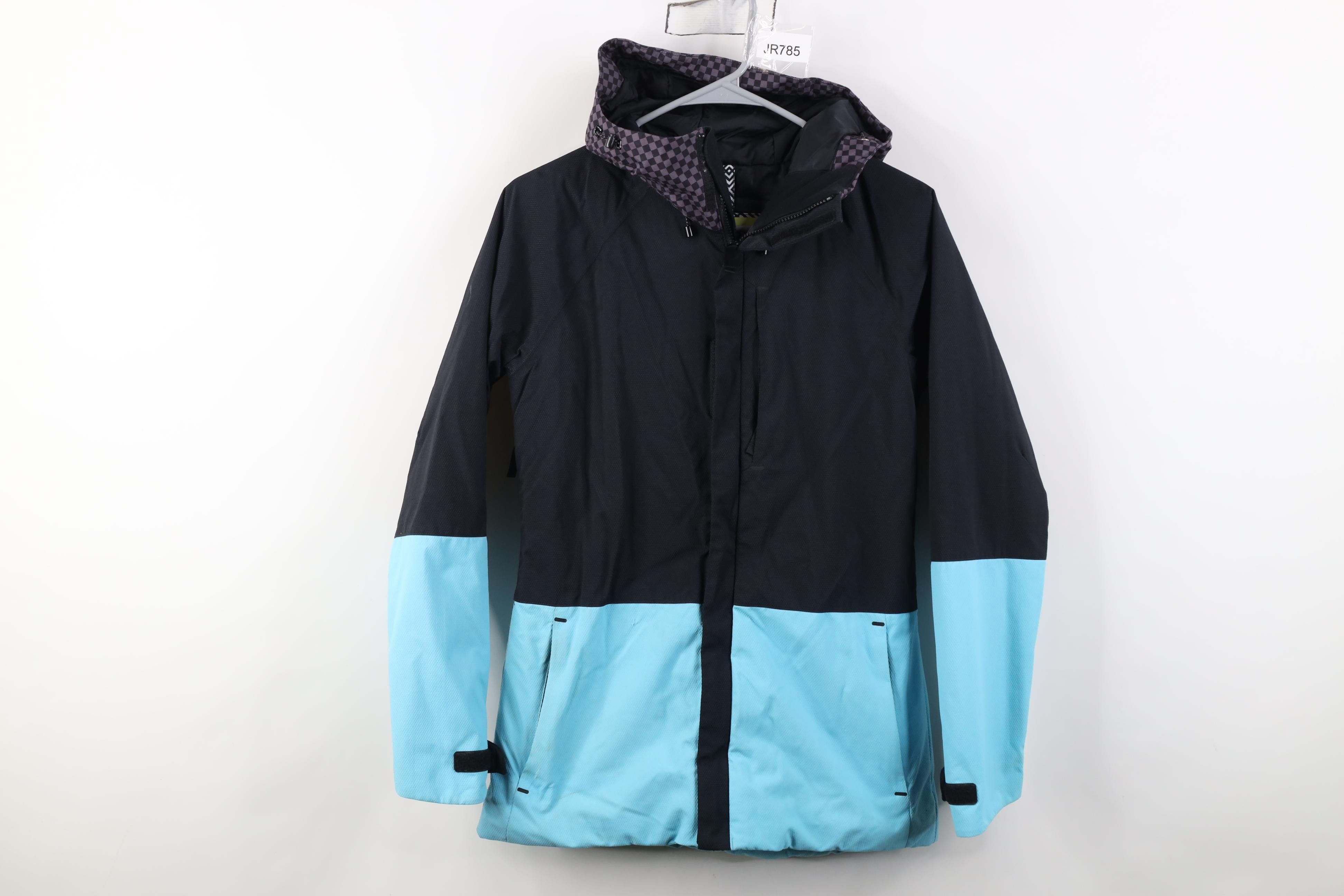 Burton Burton DryRide Spell Out Color Block Hooded Snowboard Jacket Size XS / US 0-2 / IT 36-38 - 1 Thumbnail