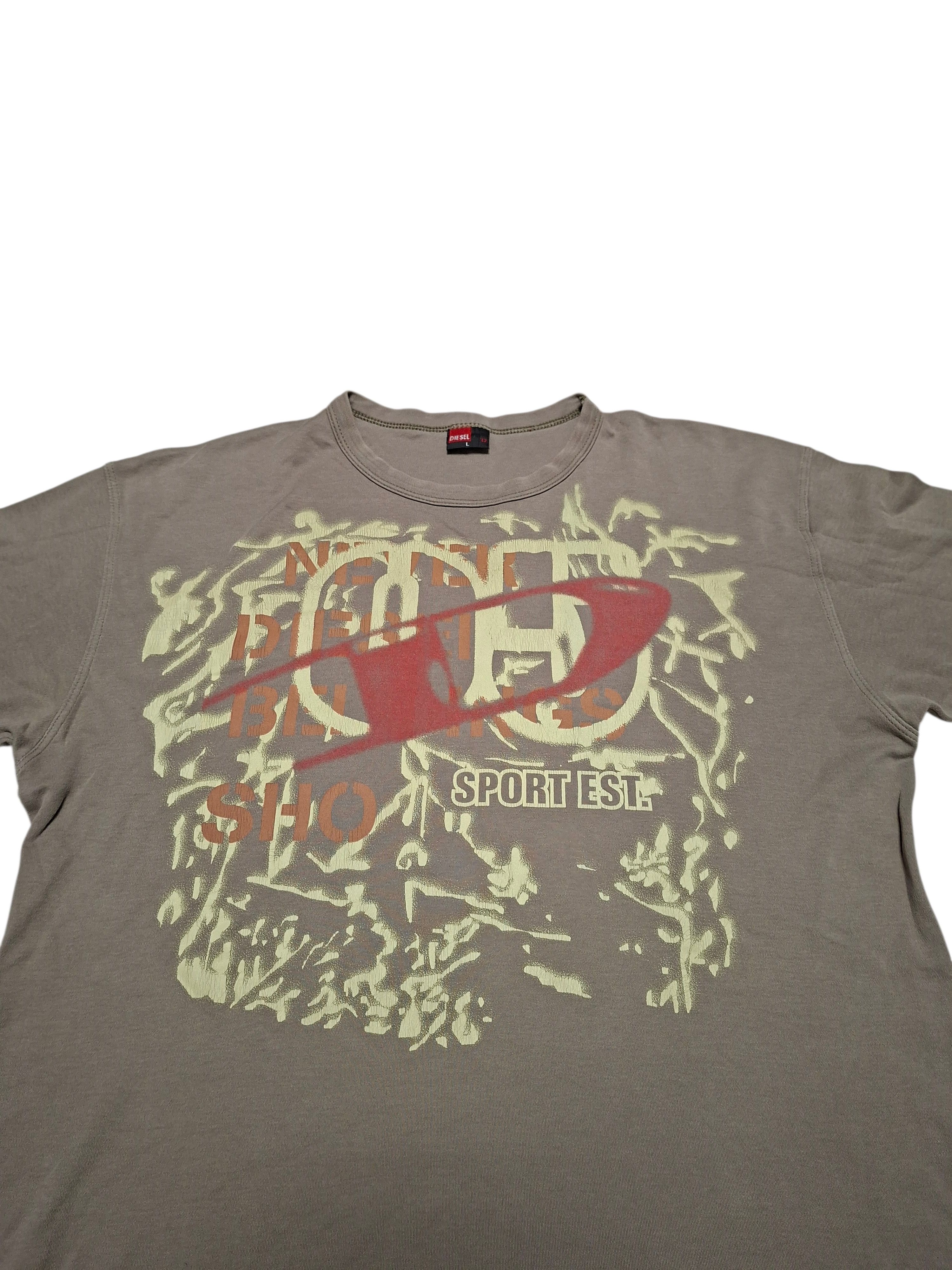 Diesel DIESEL VINTAGE AVANT GARDE LUXURY TEE Size US L / EU 52-54 / 3 - 2 Thumbnail