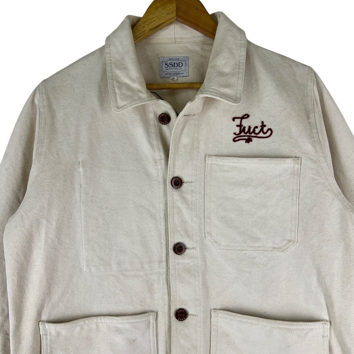 FUCT 🔥 SSDD THE FUCT MFG. FUEL HYDRATOR EMBROIDERY WORK JACKET Size US S / EU 44-46 / 1 - 6 Thumbnail