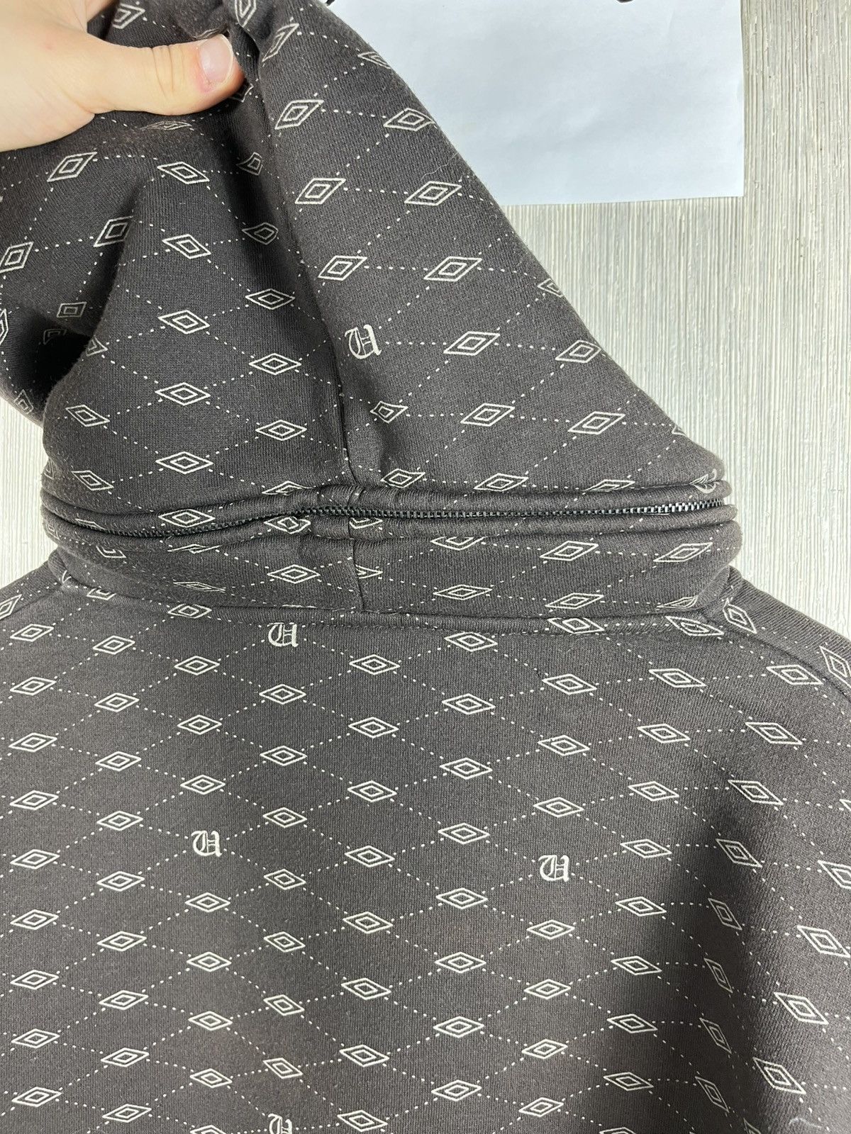 Umbro × Vintage Vintage Umbro y2k monogram logo hoodie sweatshirt zip hood Size US M / EU 48-50 / 2 - 19 Thumbnail