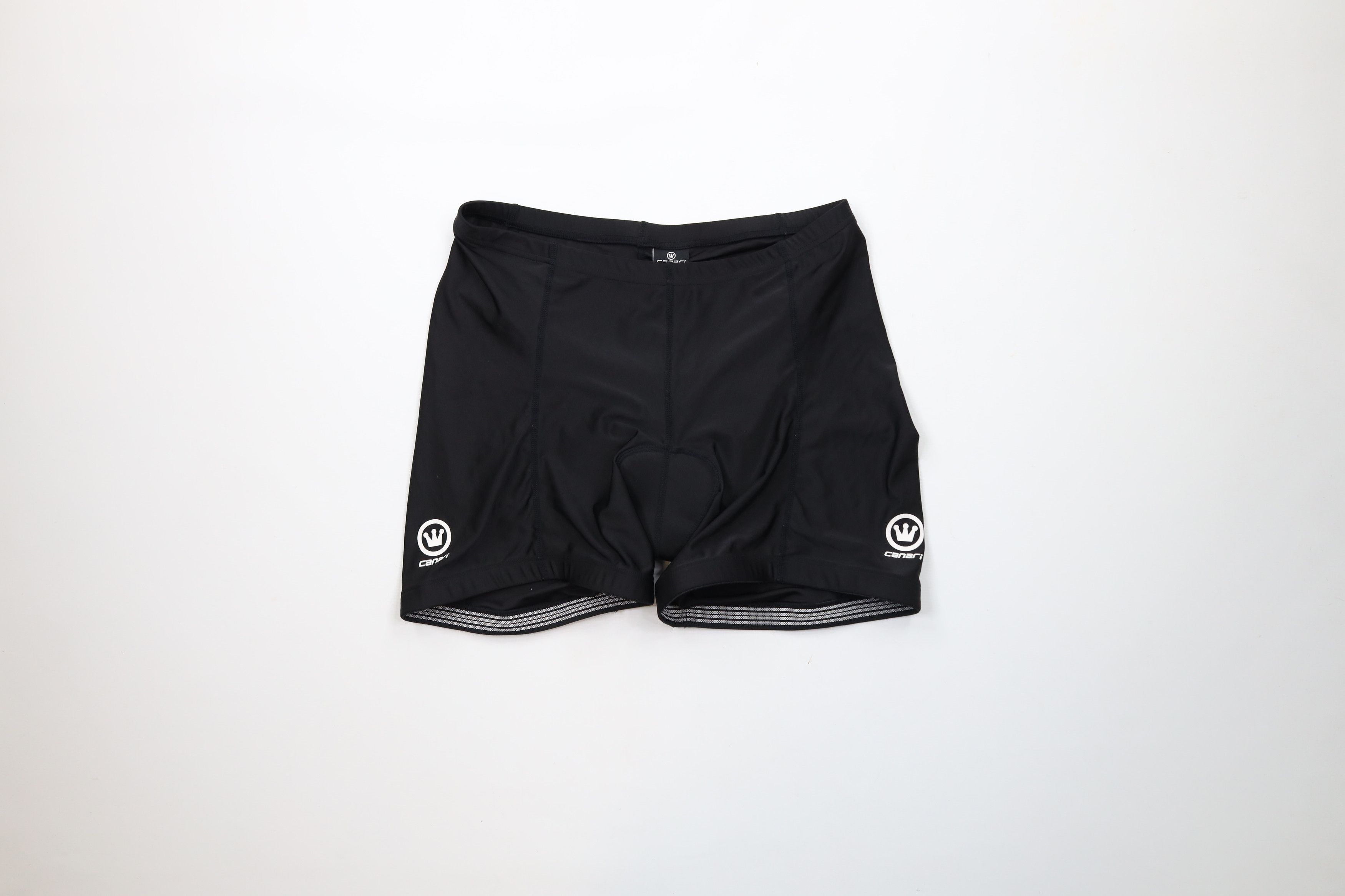 Canari × Vintage Canari Bicycle Cycling Spandex Shorts Half Tights Black Size US 36 / EU 52 - 1 Thumbnail