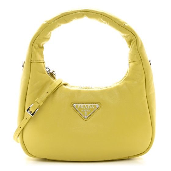 Prada Nappa Soft Padded Mini Bag Cedro Size ONE SIZE - 1 Thumbnail