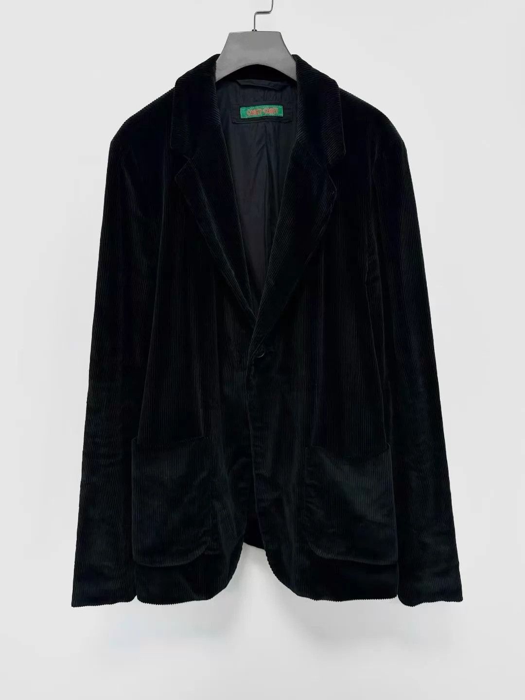 Casey Casey Black Corduroy Blazer - Size S Size US S / EU 44-46 / 1 - 1 Thumbnail