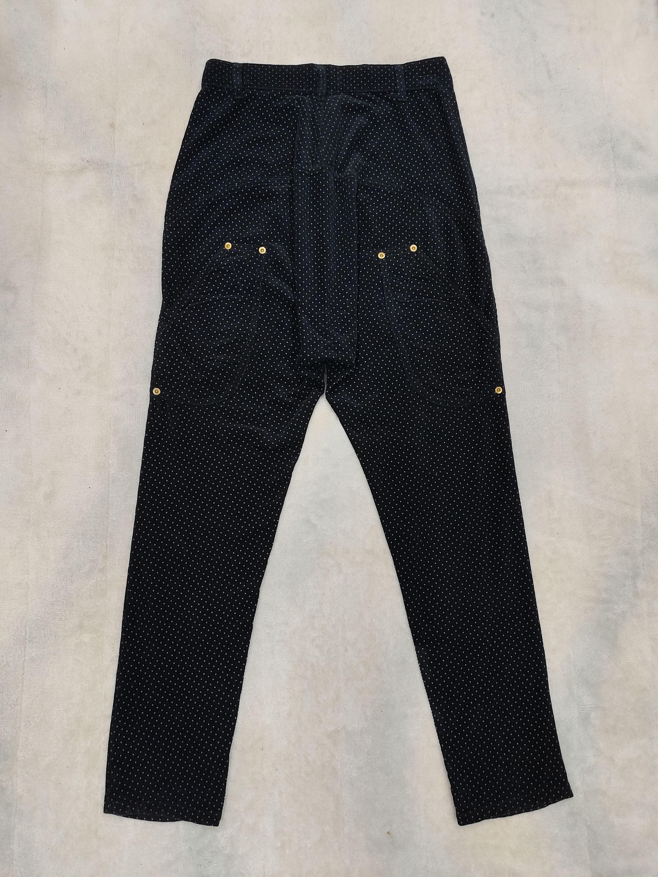 mercibeaucoup DOPE💥Mercibeaucoup🇯🇵 Drop Crotch Polkadot Corduroy Size 28" / US 6 / IT 42 - 3 Thumbnail