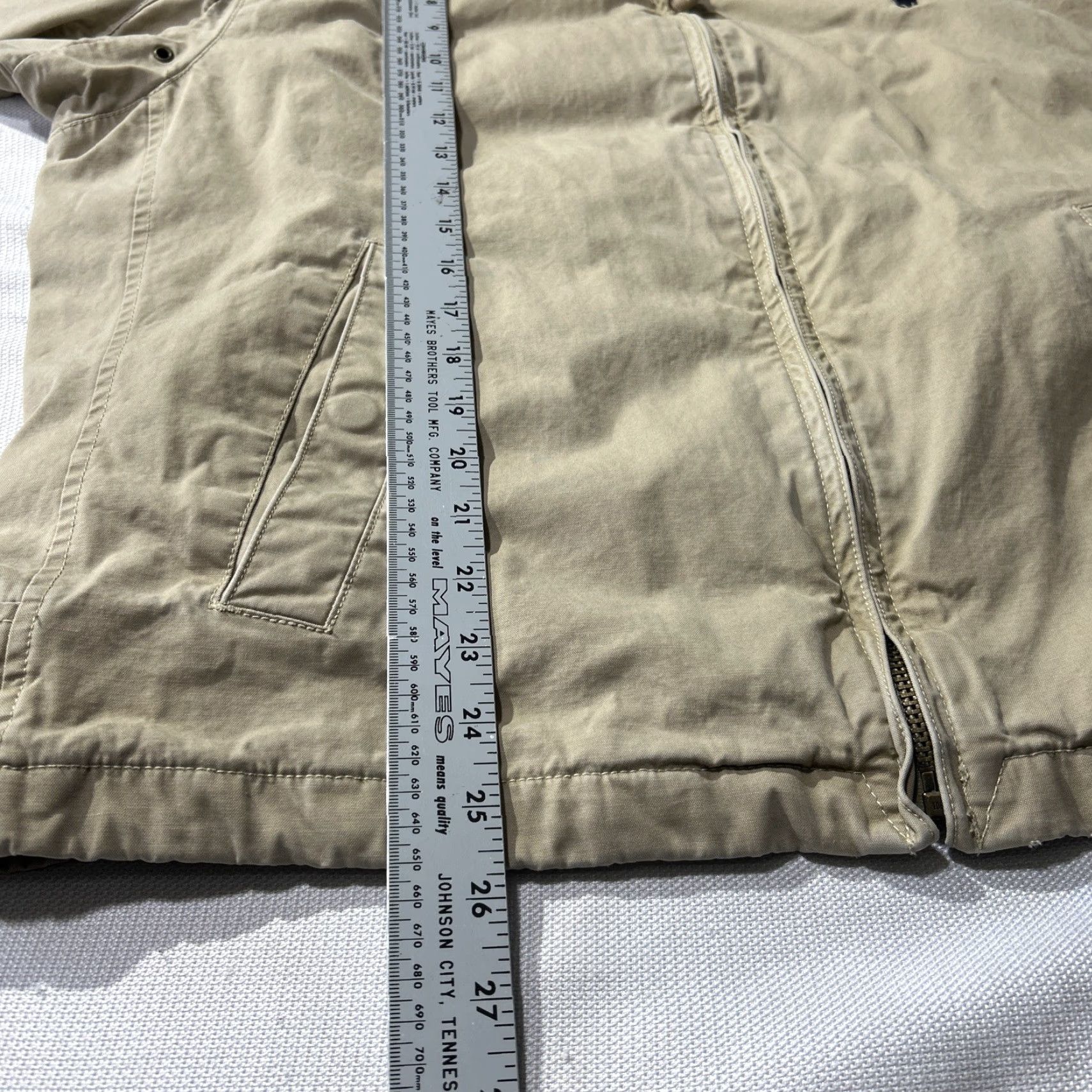 Ralph Lauren Polo Ralph Lauren Field Jacket Flannel Plaid Zip Large Shirt Jacket Men’s Khaki Beige Regular Size L Size US L / EU 52-54 / 3 - 7 Thumbnail