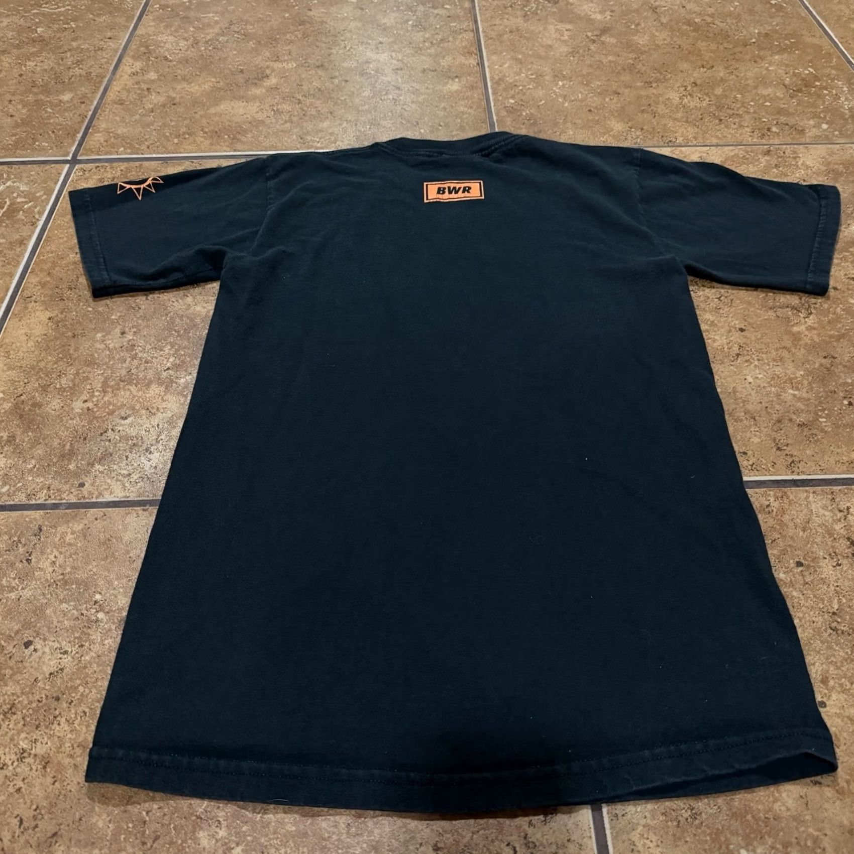 Fruit Of The Loom VINTAGE Pie Bald Band T-Shirt Mens Small Black 90s Emo Hardcore Rare Size US S / EU 44-46 / 1 - 2 Thumbnail