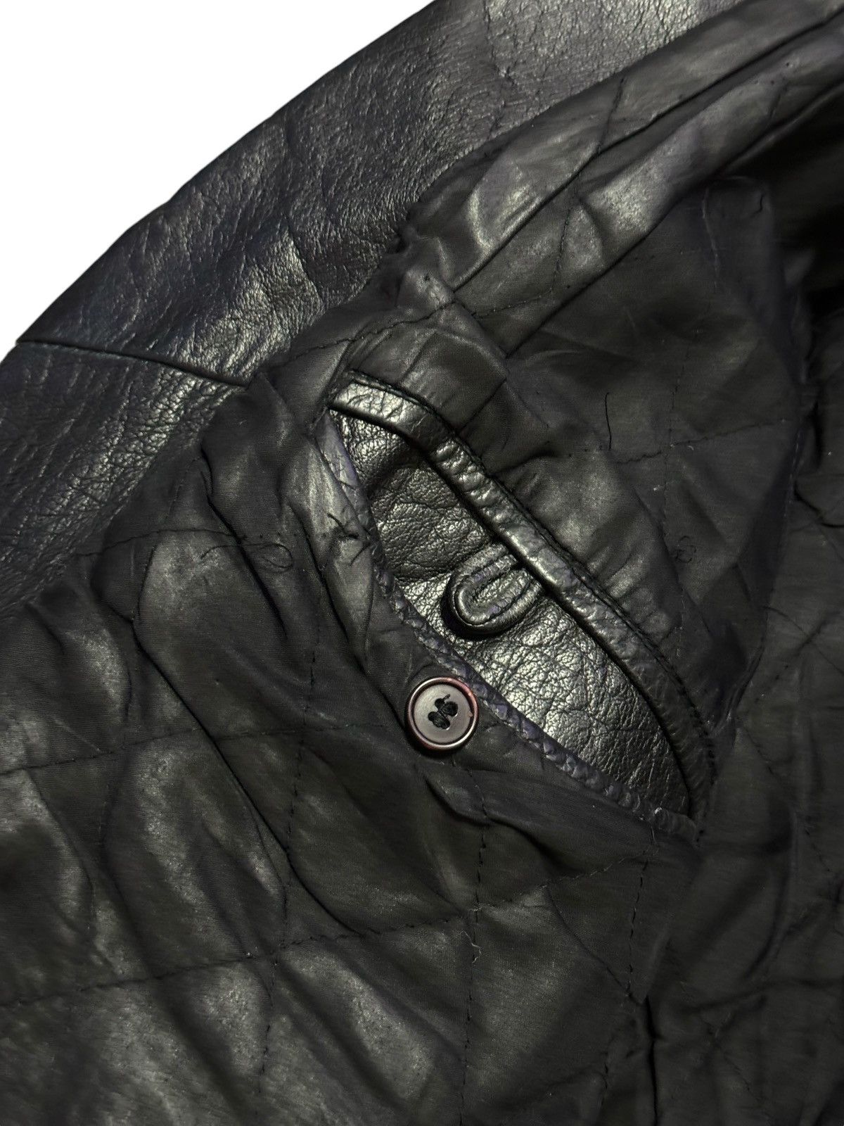 Enfants Riches Deprimes ERD 1/1 “Romeo Void” Hand Painted Leather Jacket Size US XL / EU 56 / 4 - 18 Thumbnail