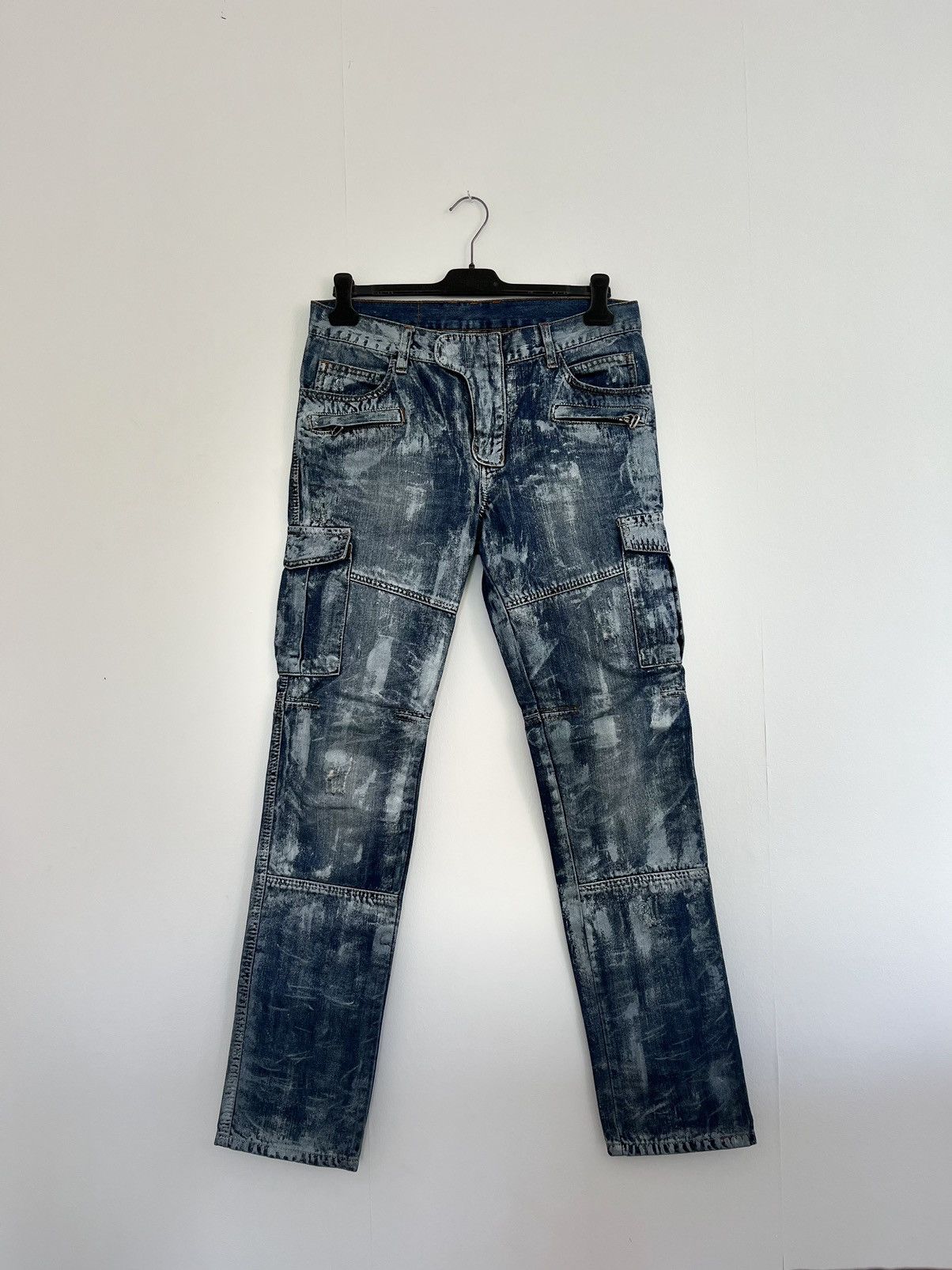 Balmain 12ss Decarnin 4 zip デニム Balmain 12ss Decarnin 4 zip デニム