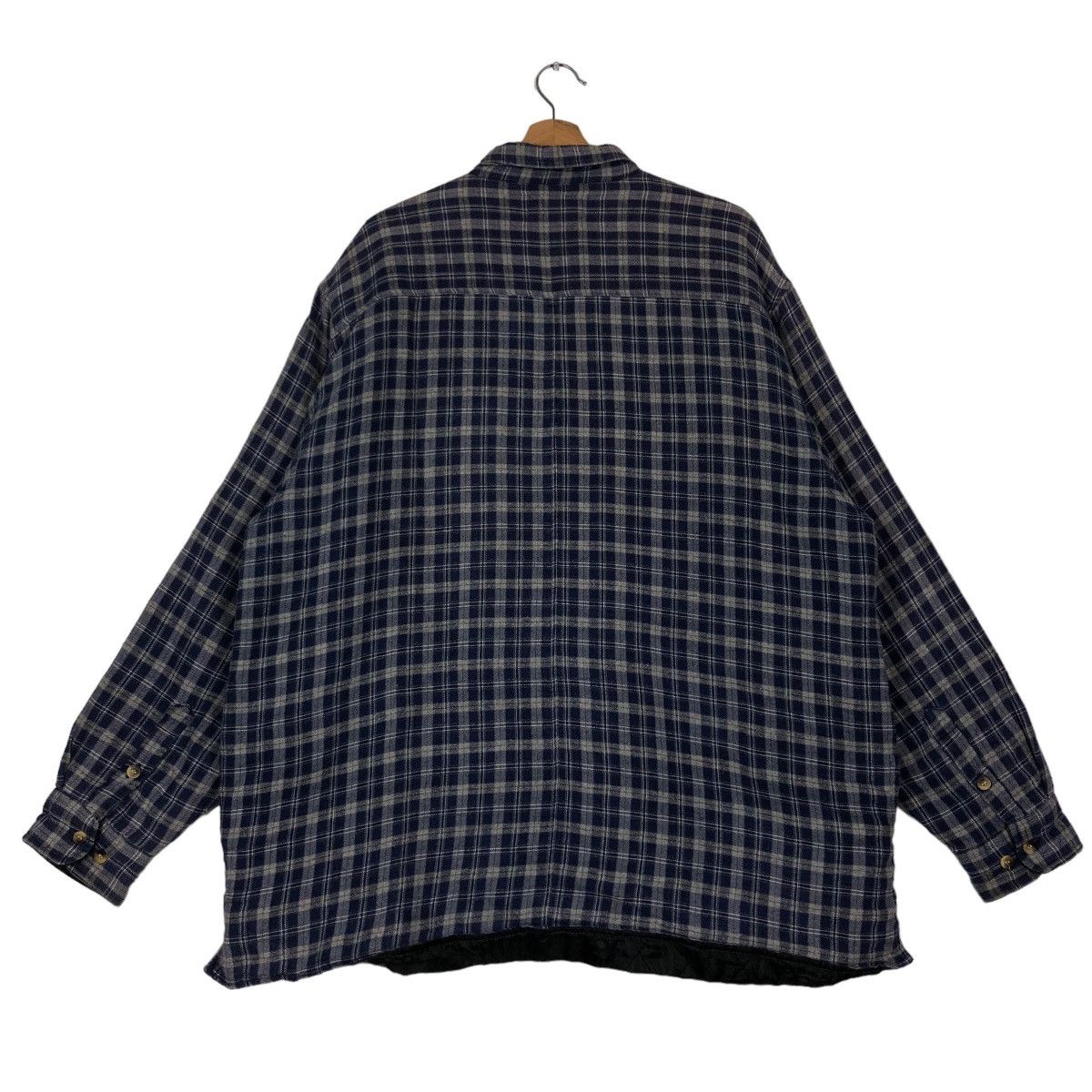 Japanese Brand Vintage Flannel Wool Jacket Tartan Design Alaska Wilderness Size US XXL / EU 58 / 5 - 8 Thumbnail