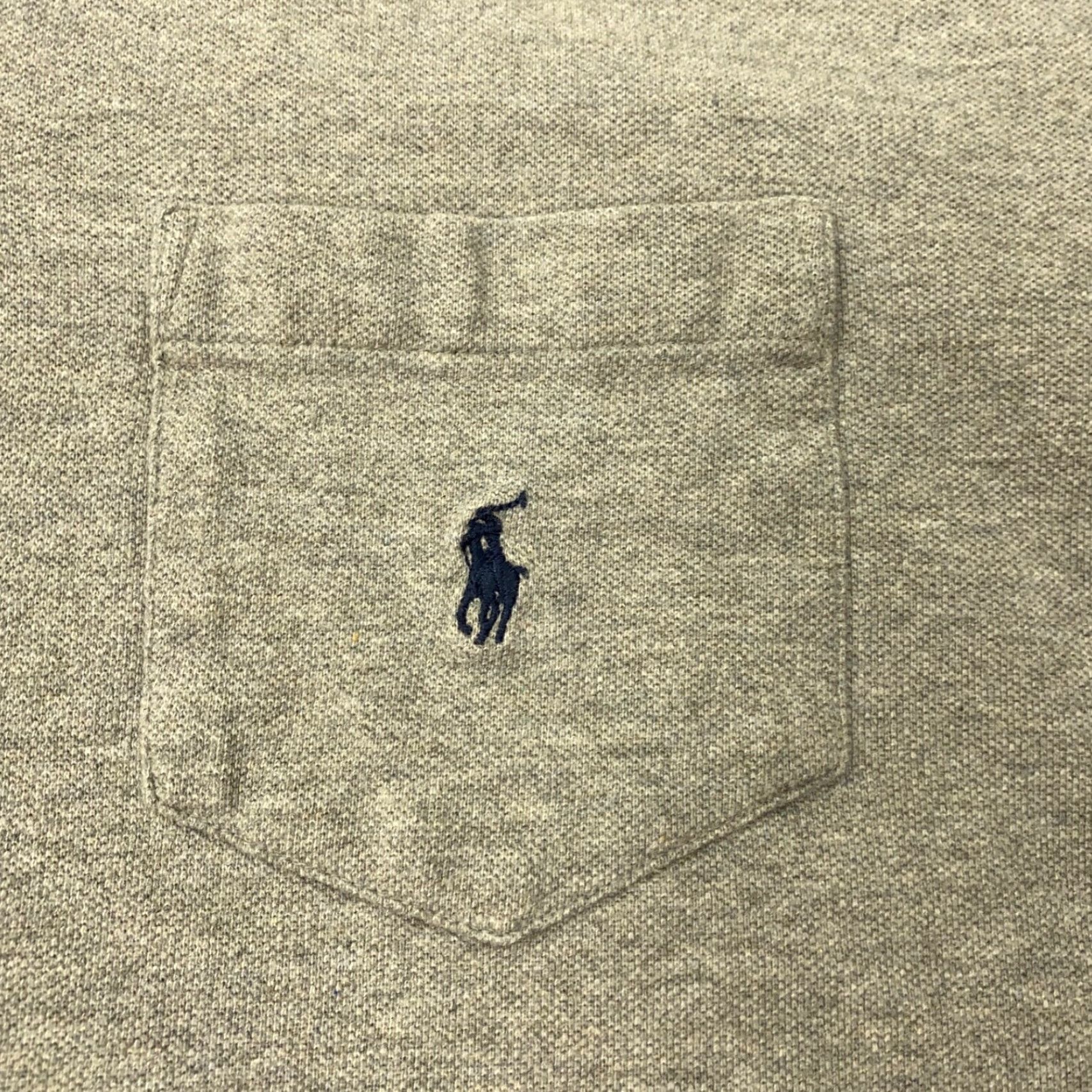 Polo Ralph Lauren VINTAGE Polo Ralph Lauren Polo Shirt Mens XL Gray Pony Pocket Preppy Size US XL / EU 56 / 4 - 2 Thumbnail